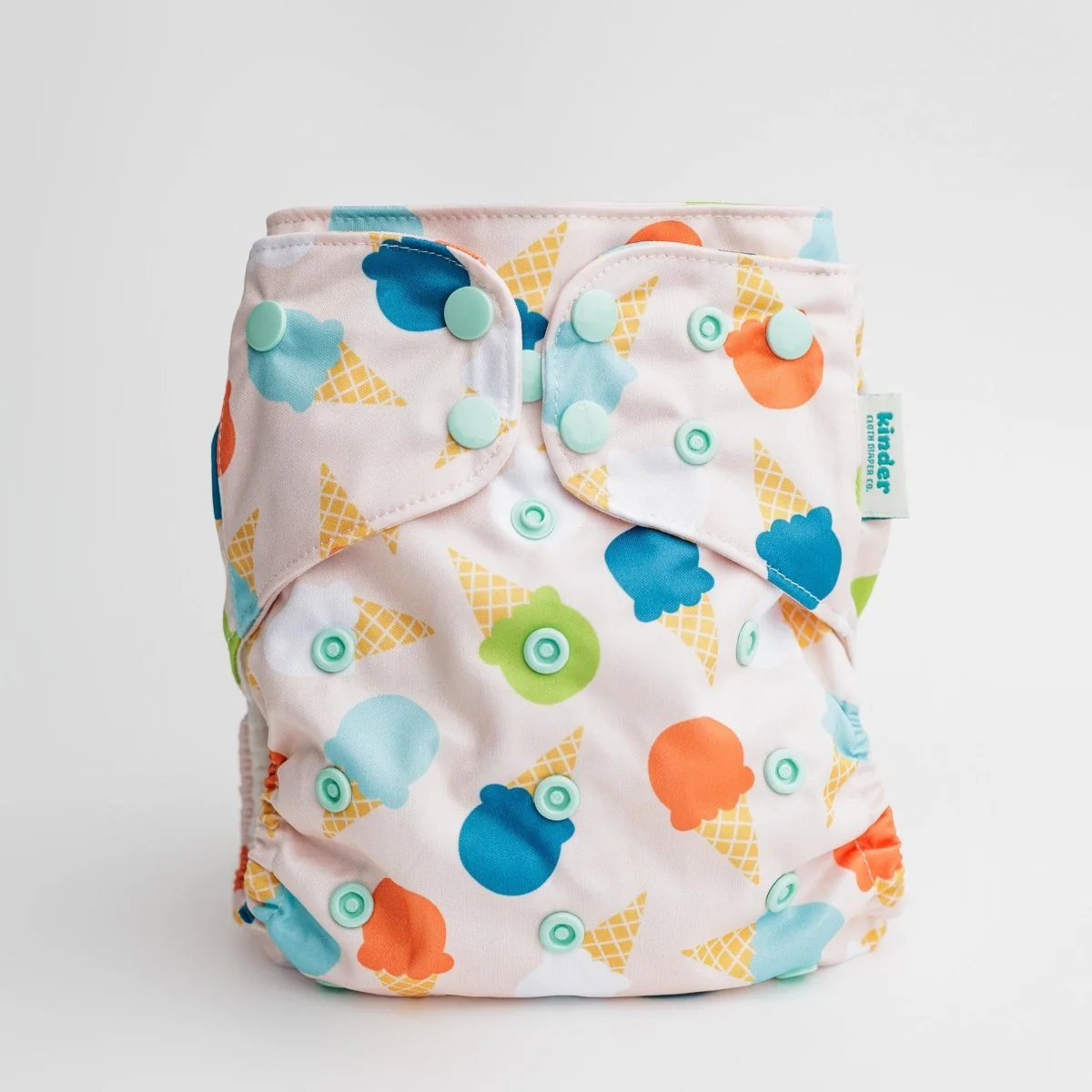 Food: Essentials Pocket Cloth Diaper with Athletic Wicking Jersey, Grows with your Baby - Image 34