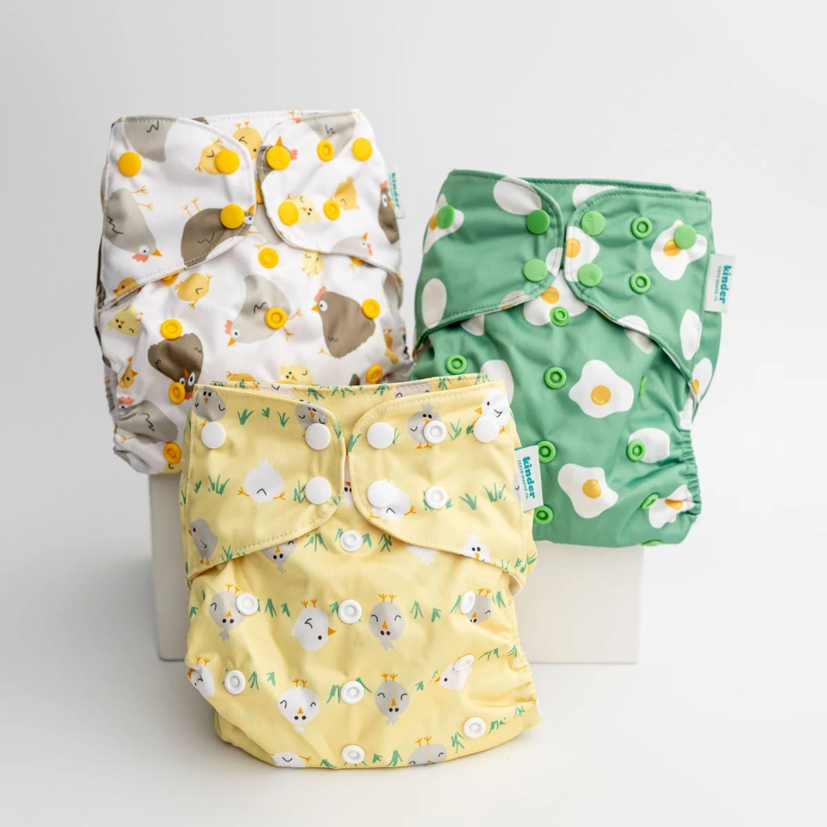 Food: Essentials Pocket Cloth Diaper with Athletic Wicking Jersey, Grows with your Baby - Image 39