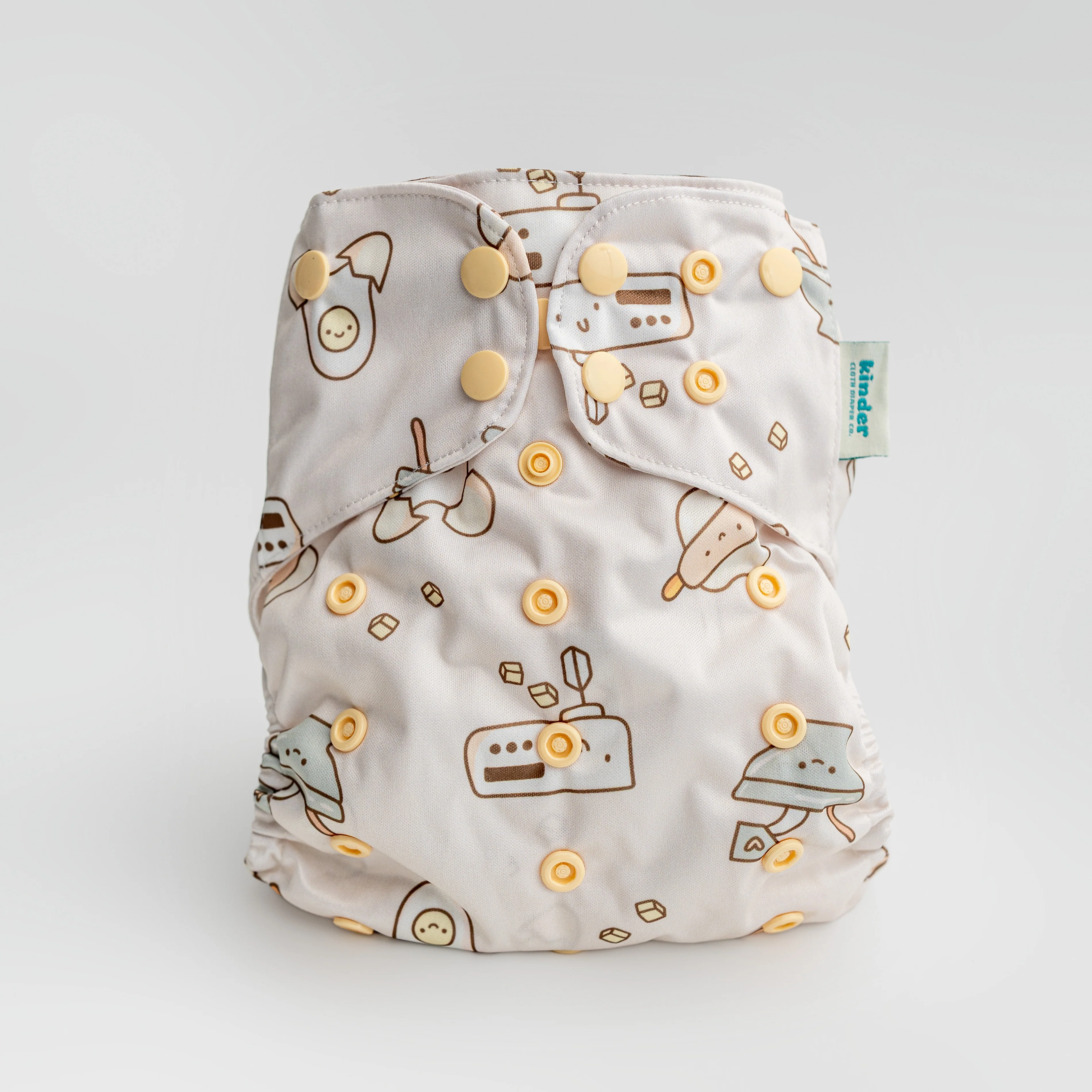 Food: Essentials Pocket Cloth Diaper with Athletic Wicking Jersey, Grows with your Baby - Image 52