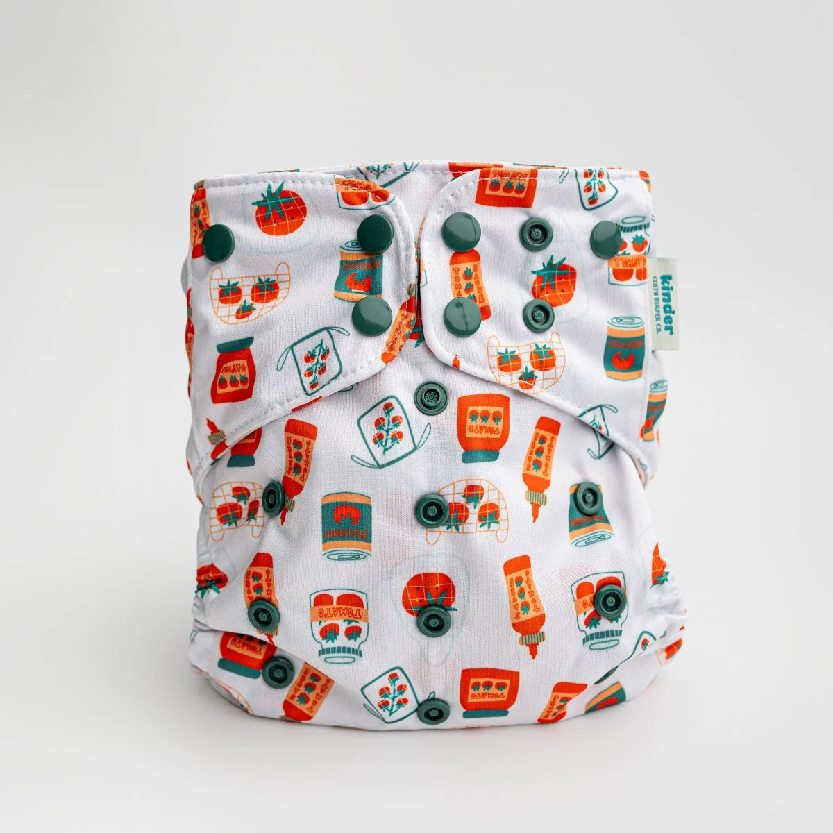 Food: Essentials Pocket Cloth Diaper with Athletic Wicking Jersey, Grows with your Baby - Image 56