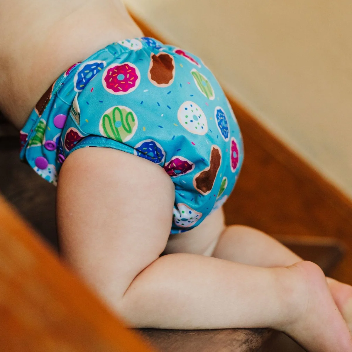Food: Essentials Pocket Cloth Diaper with Athletic Wicking Jersey, Grows with your Baby - Image 9