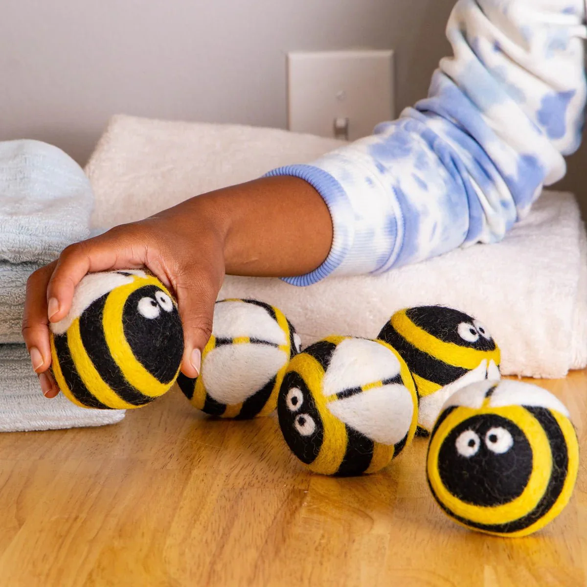 Reusable Wool Dryer Balls, Hand Made Eco Friendly - Image 14