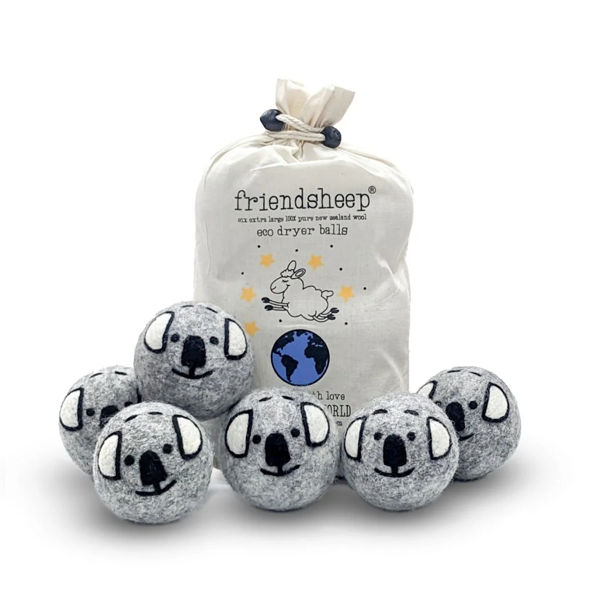 Reusable Wool Dryer Balls, Hand Made Eco Friendly - Image 17