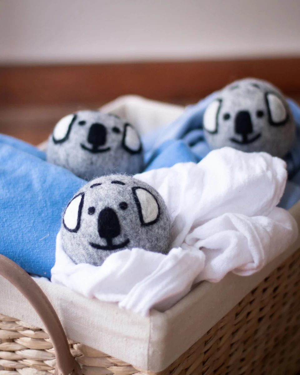 Reusable Wool Dryer Balls, Hand Made Eco Friendly - Image 19