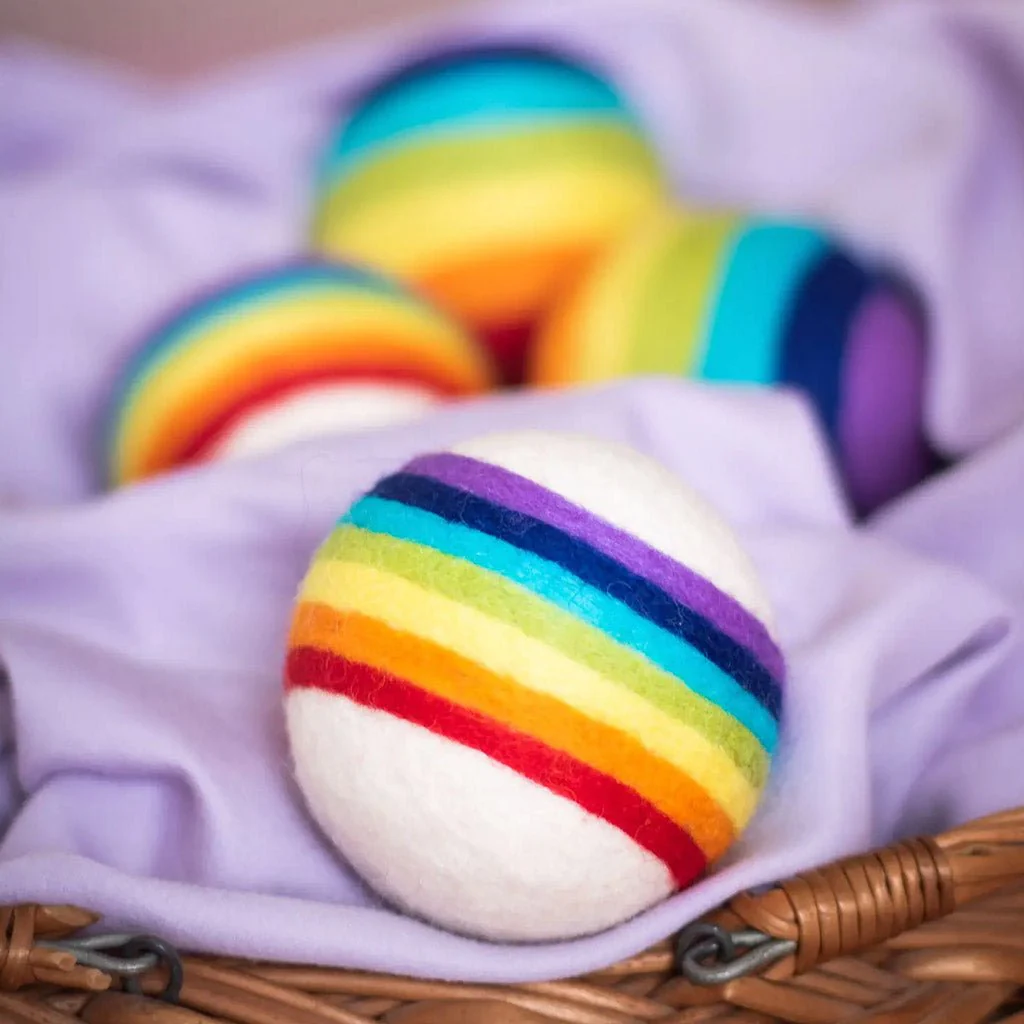 Reusable Wool Dryer Balls, Hand Made Eco Friendly - Image 3