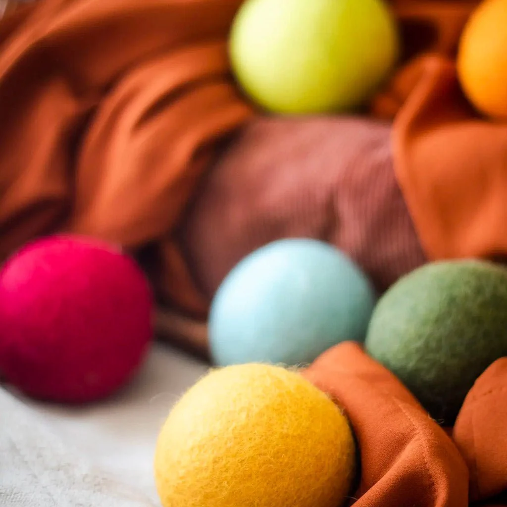 Reusable Wool Dryer Balls, Hand Made Eco Friendly - Image 5