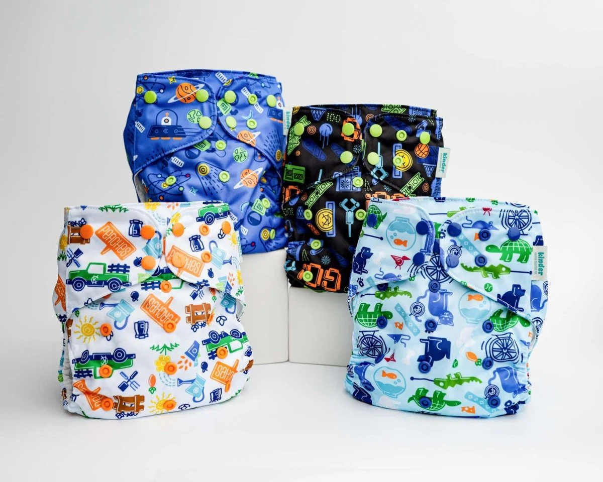 Hobby and Interests: Essentials Pocket Cloth Diaper with Athletic Wicking Jersey, Grows with your Baby - Image 36