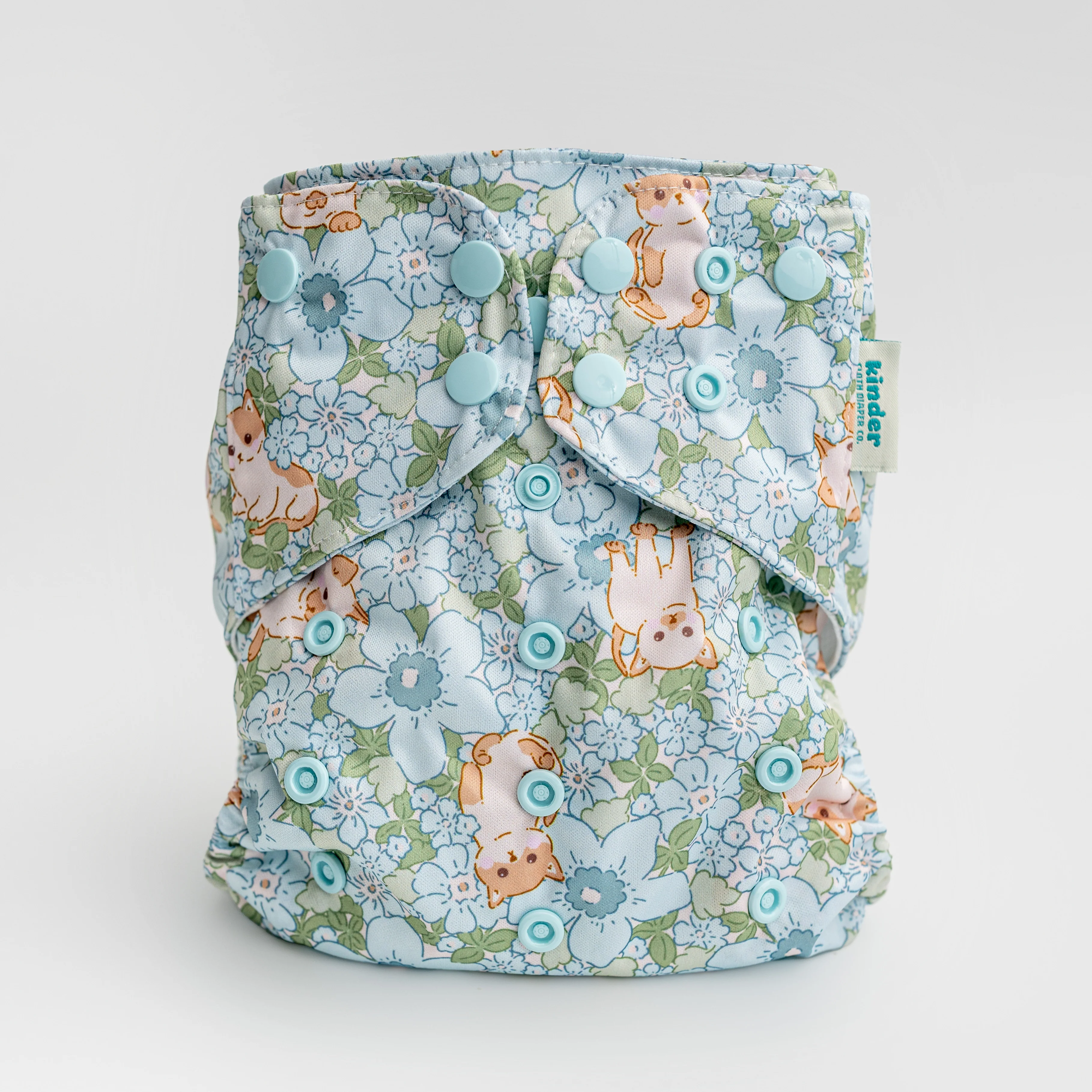 Animals and Insects: Essentials Pocket Cloth Diaper with Athletic Wicking Jersey, Grows with your Baby - Image 118