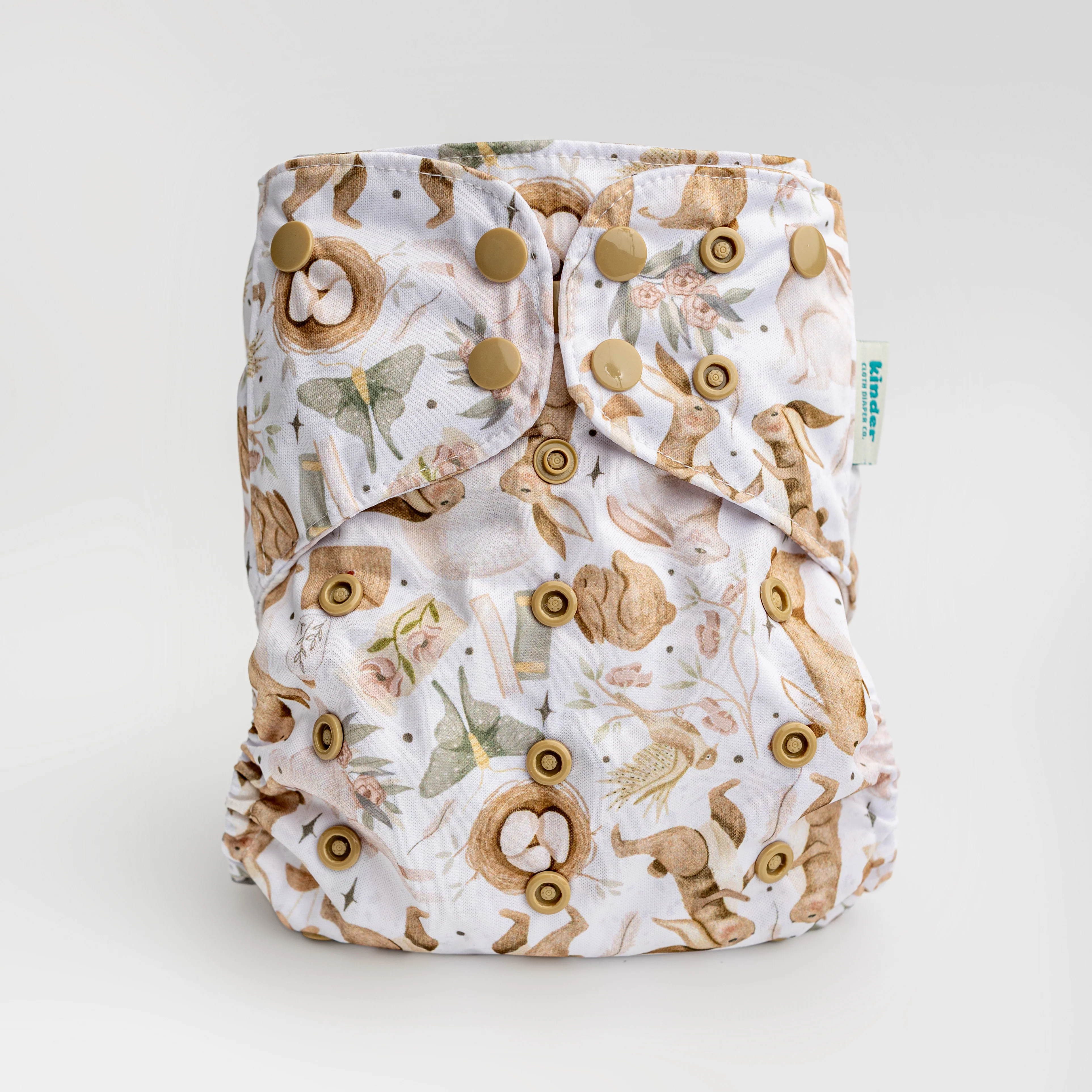 Animals and Insects: Essentials Pocket Cloth Diaper with Athletic Wicking Jersey, Grows with your Baby - Image 119