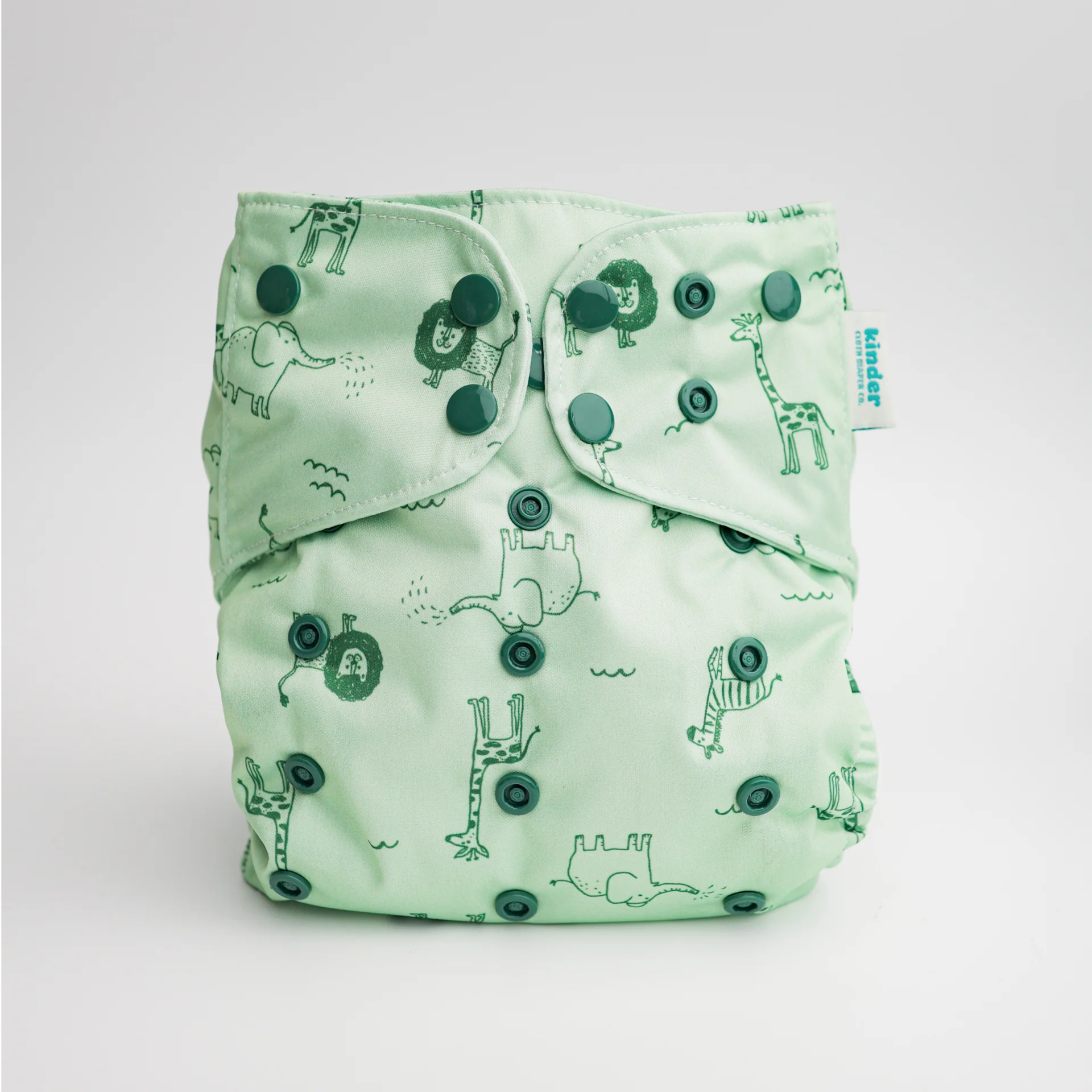 Animals and Insects: Essentials Pocket Cloth Diaper with Athletic Wicking Jersey, Grows with your Baby - Image 142