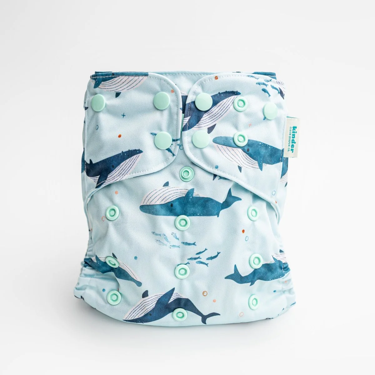 Animals and Insects: Essentials Pocket Cloth Diaper with Athletic Wicking Jersey, Grows with your Baby - Image 162