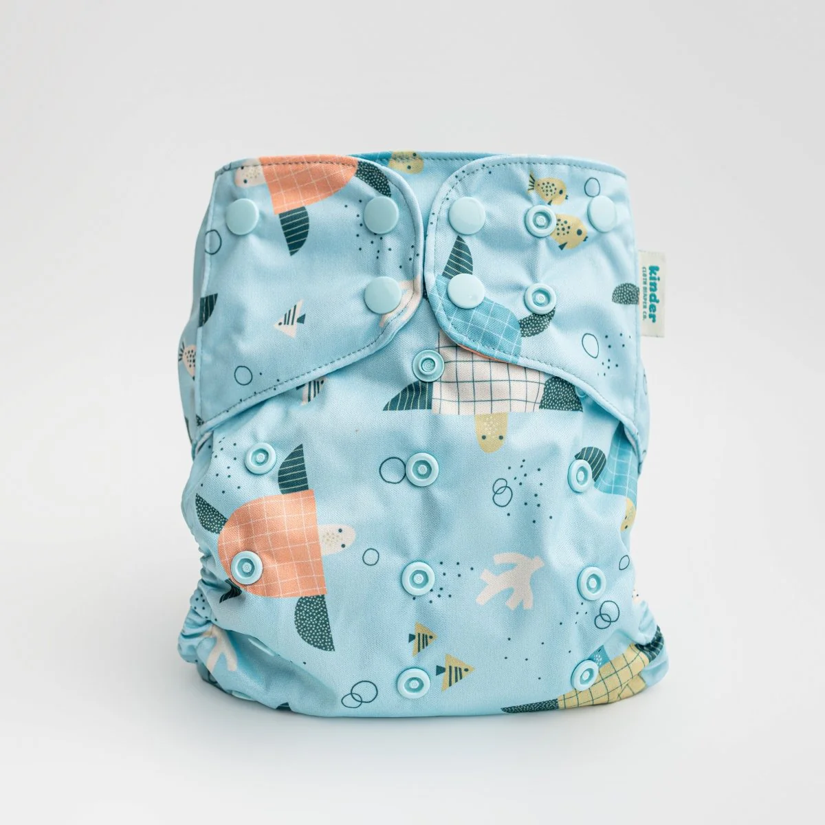 Animals and Insects: Essentials Pocket Cloth Diaper with Athletic Wicking Jersey, Grows with your Baby - Image 165