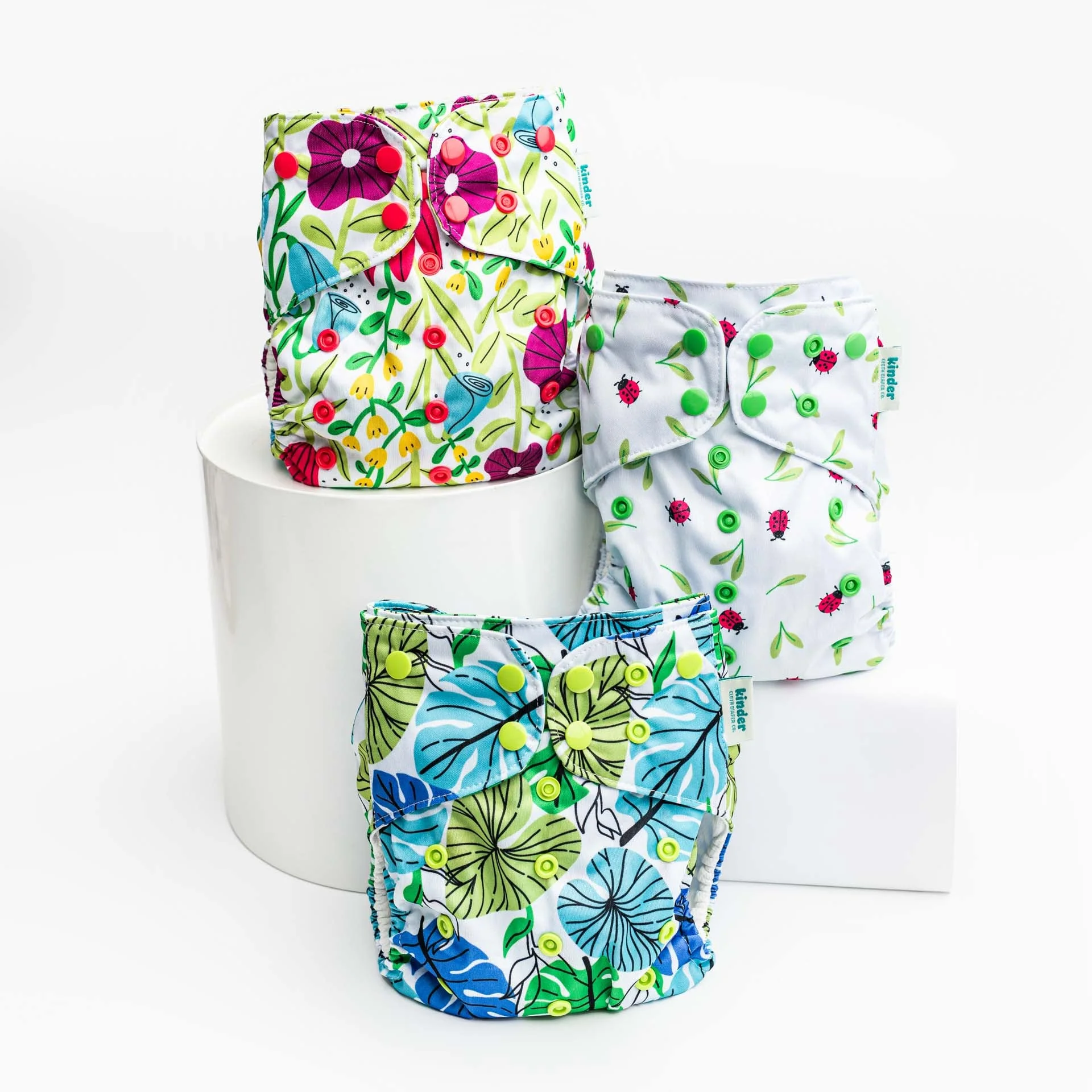 Animals and Insects: Essentials Pocket Cloth Diaper with Athletic Wicking Jersey, Grows with your Baby - Image 36