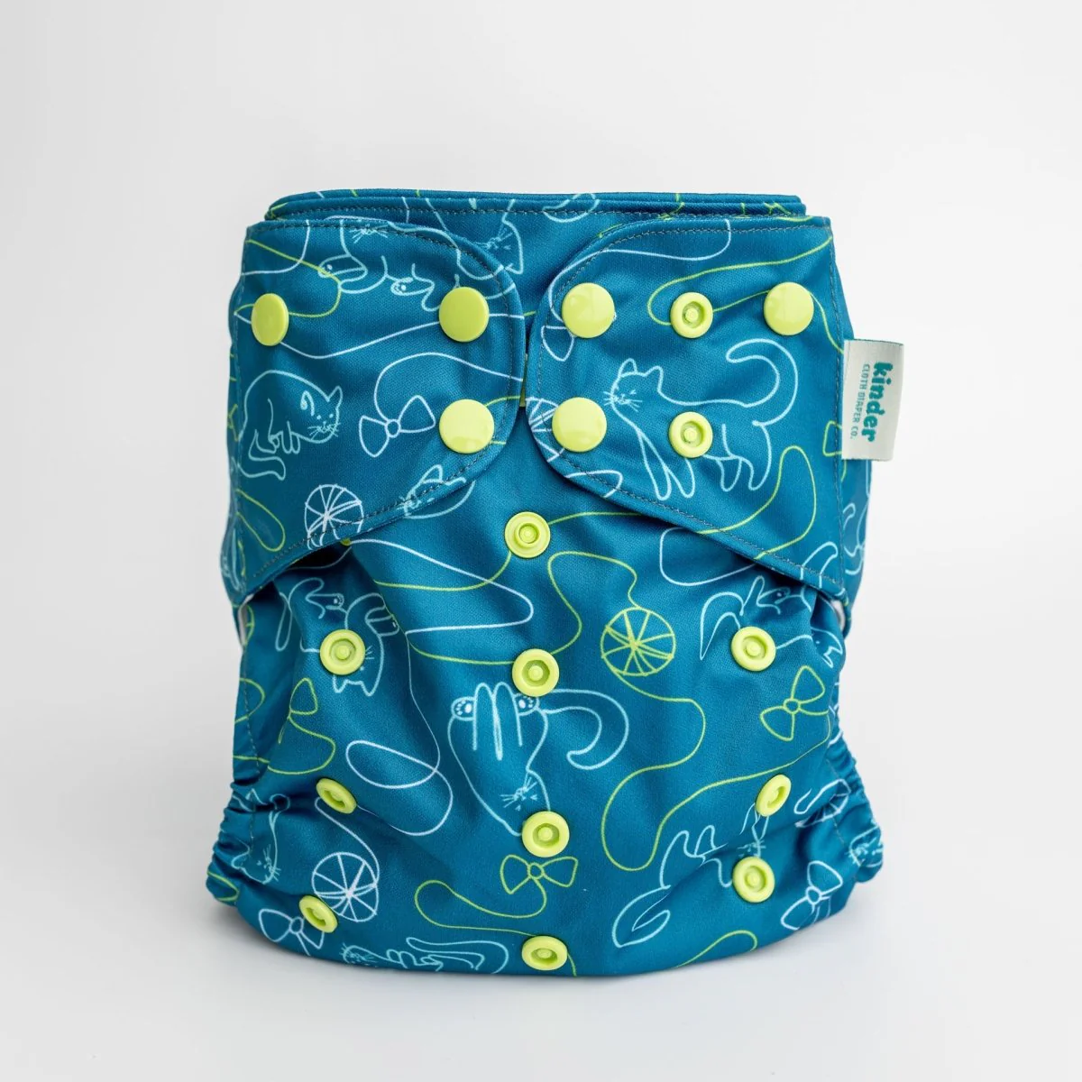 Animals and Insects: Essentials Pocket Cloth Diaper with Athletic Wicking Jersey, Grows with your Baby - Image 75