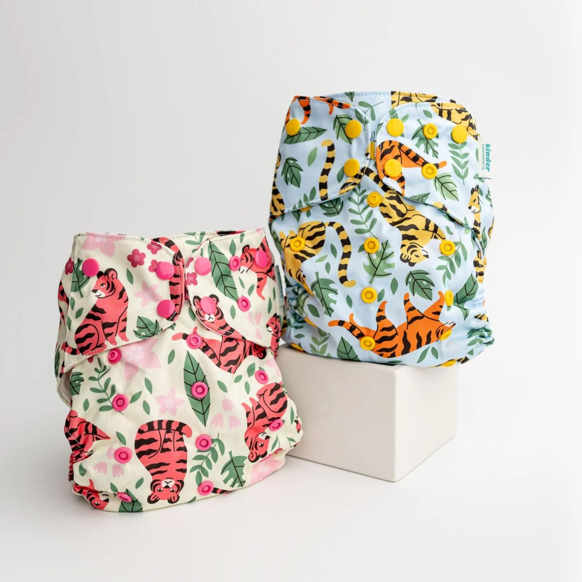 Animals and Insects: Essentials Pocket Cloth Diaper with Athletic Wicking Jersey, Grows with your Baby - Image 93