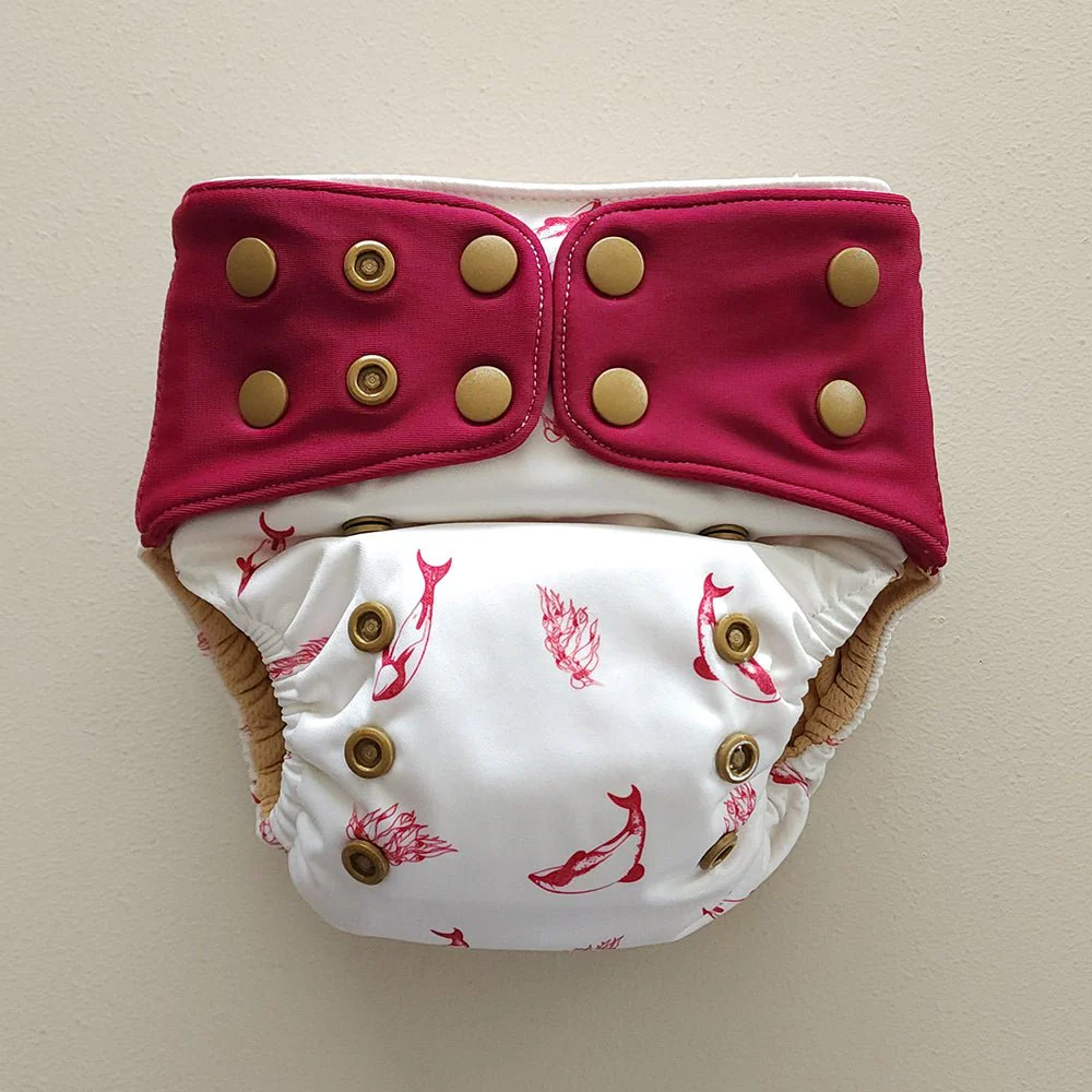 Kekoa Premium Hybrid One Size Cloth Diaper - Image 24