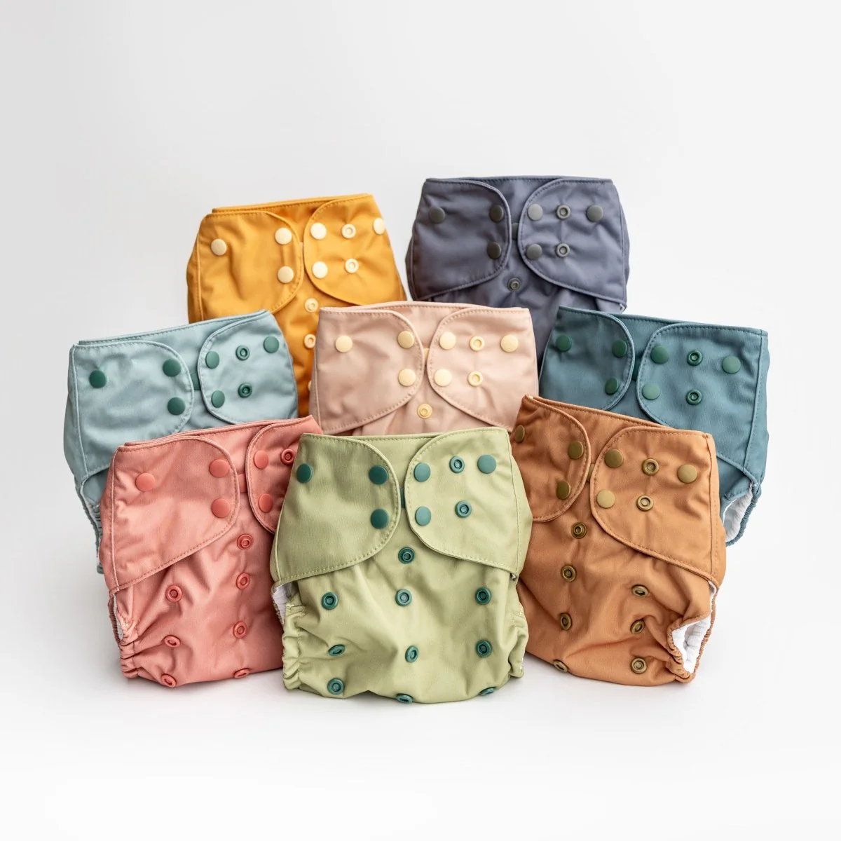 Luxe Pocket Cloth Diaper with Dual Inner Gussets and Athletic Wicking Jersey - Image 100