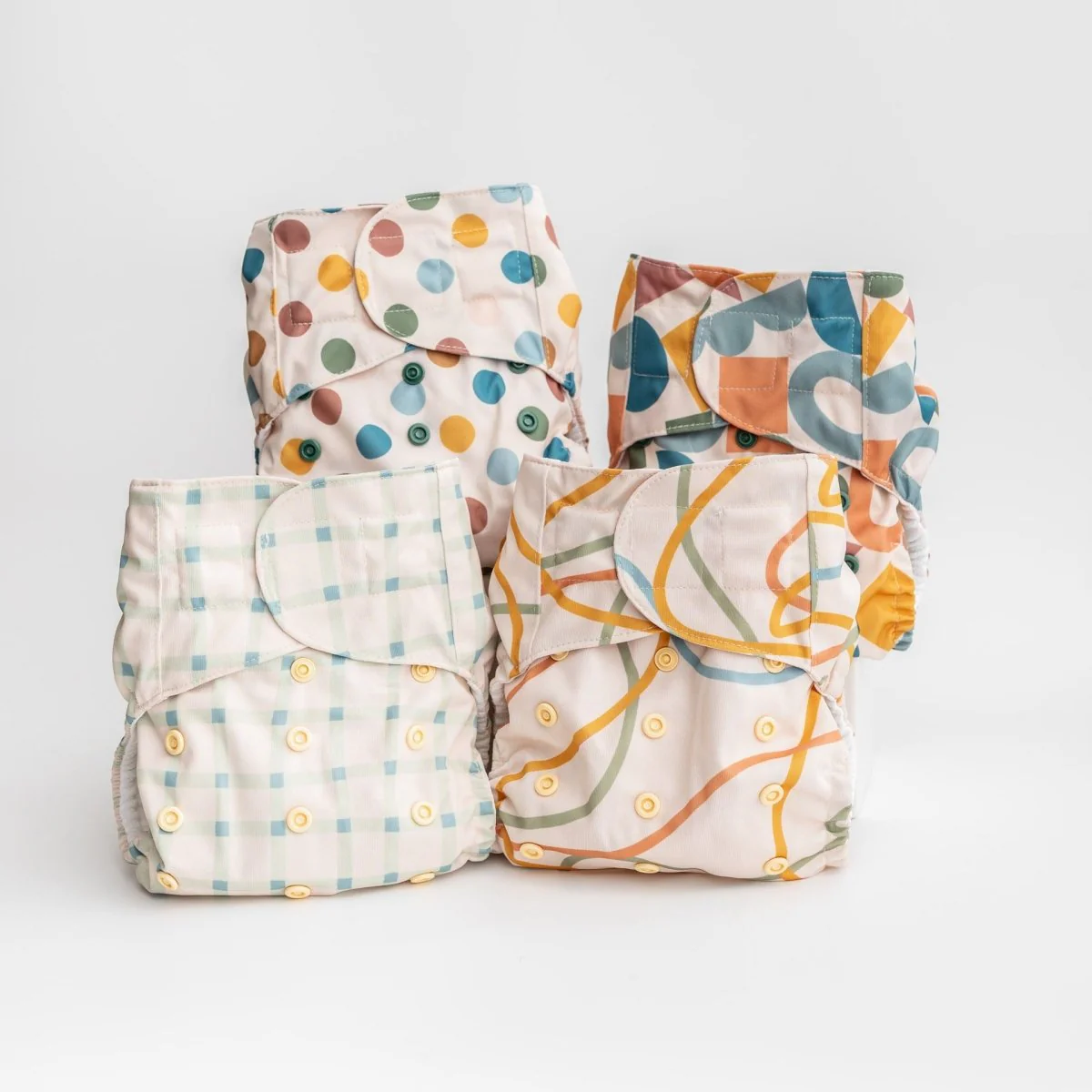 Luxe Pocket Cloth Diaper with Dual Inner Gussets and Athletic Wicking Jersey - Image 96