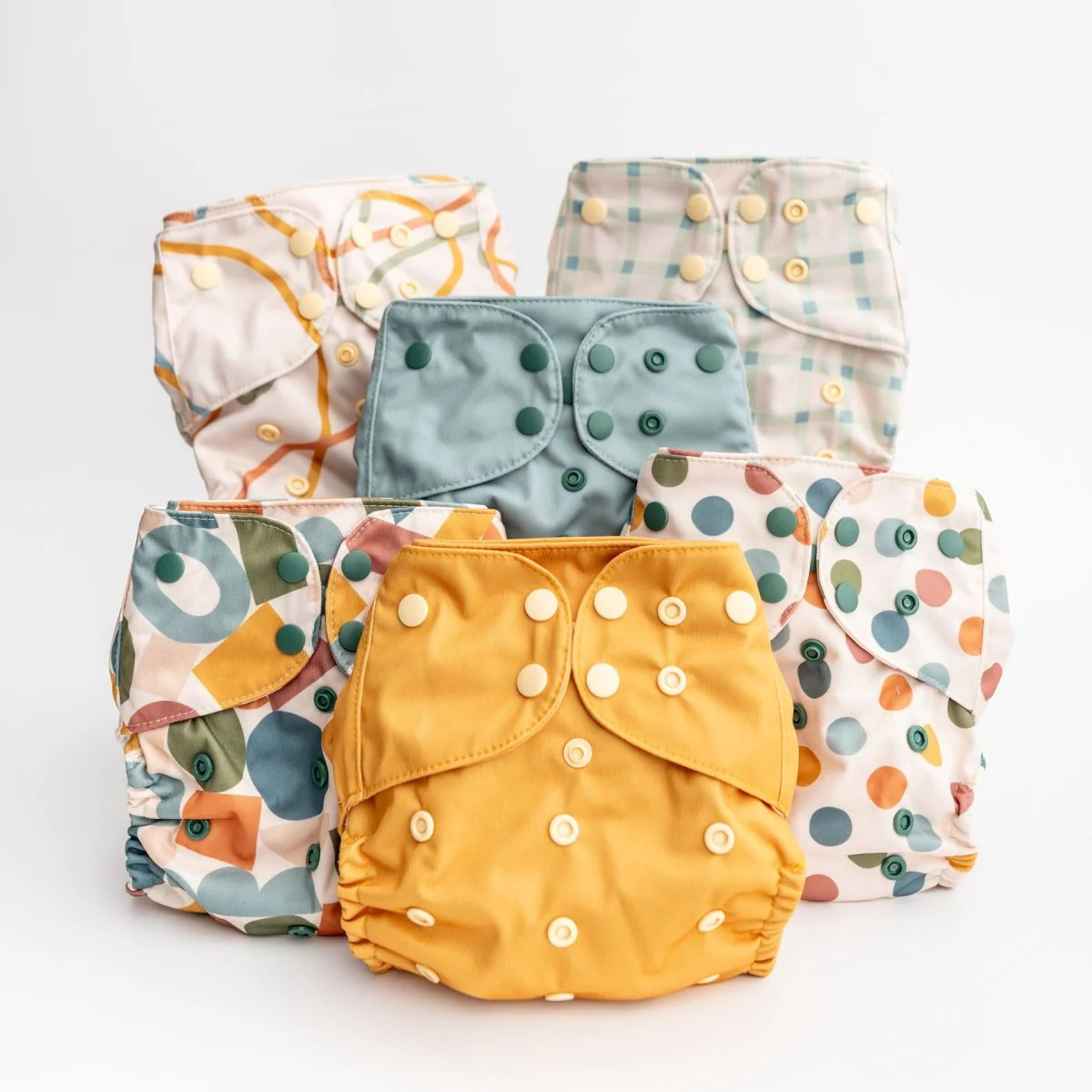 Luxe Pocket Cloth Diaper with Dual Inner Gussets and Athletic Wicking Jersey - Image 97