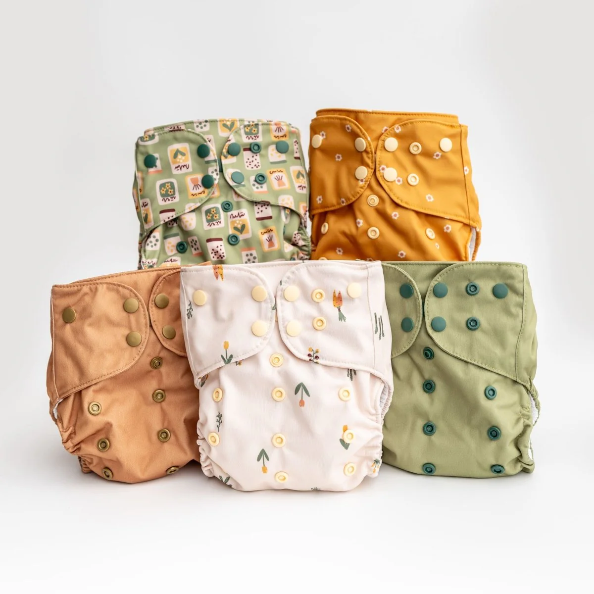 Luxe Pocket Cloth Diaper with Dual Inner Gussets and Athletic Wicking Jersey - Image 98