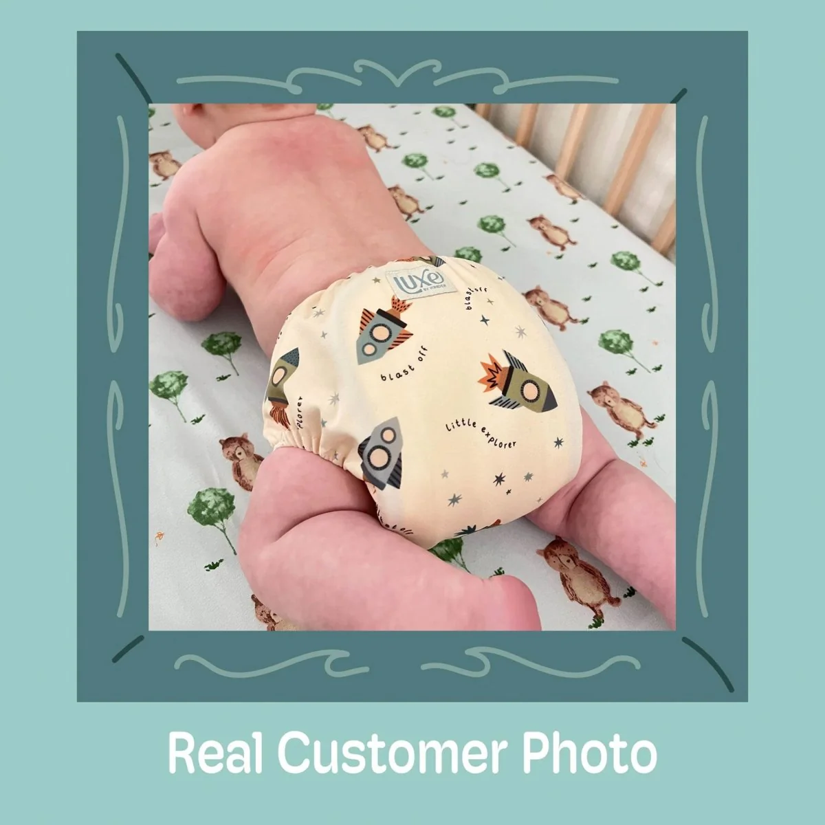 Luxe Pocket Cloth Diaper with Dual Inner Gussets and Athletic Wicking Jersey - Image 60