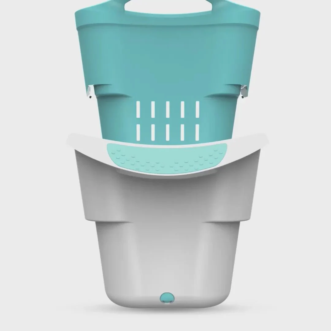 Strucket Interlocking Strainer Bucket with Plug - Image 11