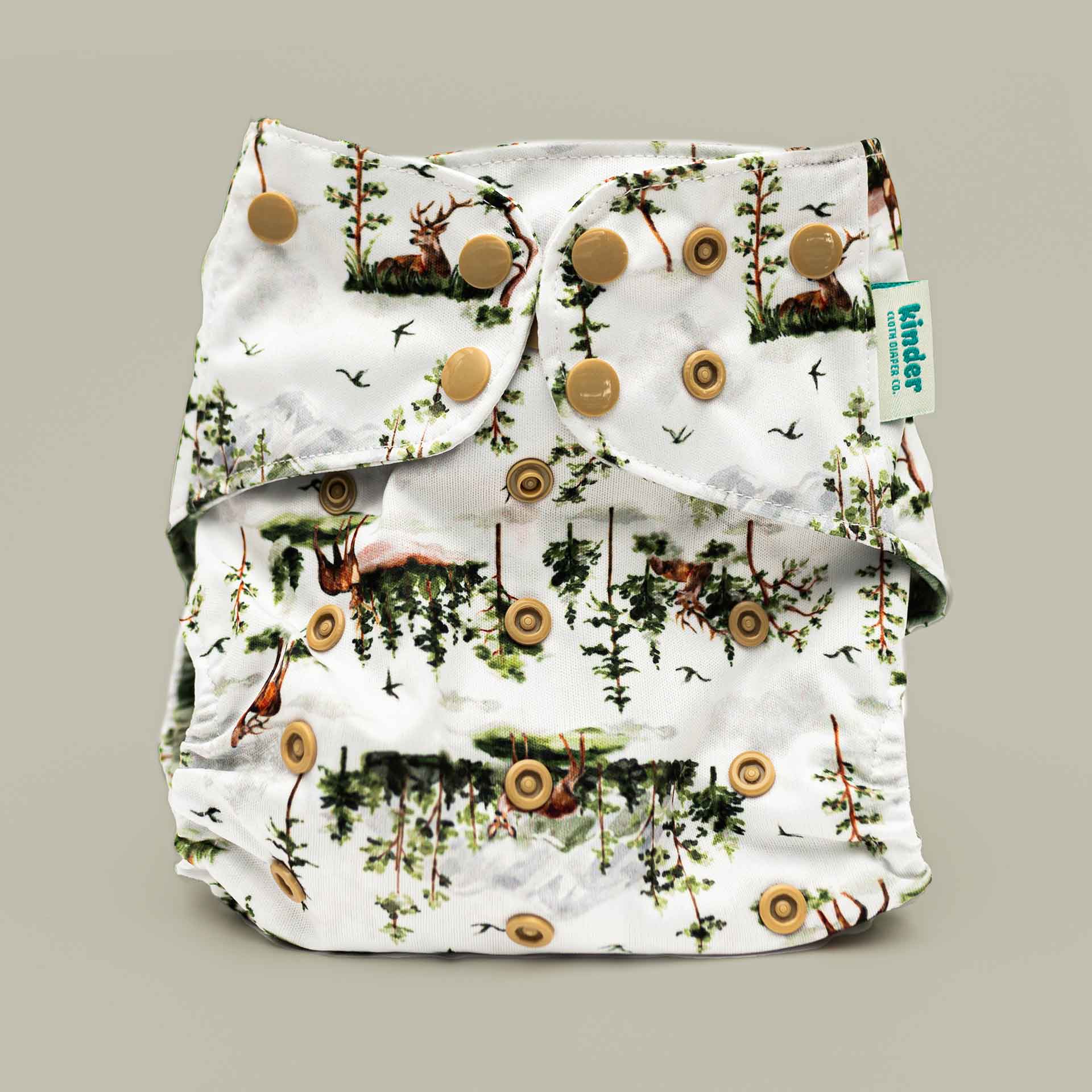 Nature: Essentials Pocket Cloth Diaper with Athletic Wicking Jersey, Grows with your Baby - Image 10