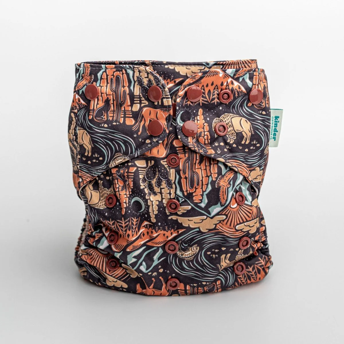 Nature: Essentials Pocket Cloth Diaper with Athletic Wicking Jersey, Grows with your Baby - Image 38