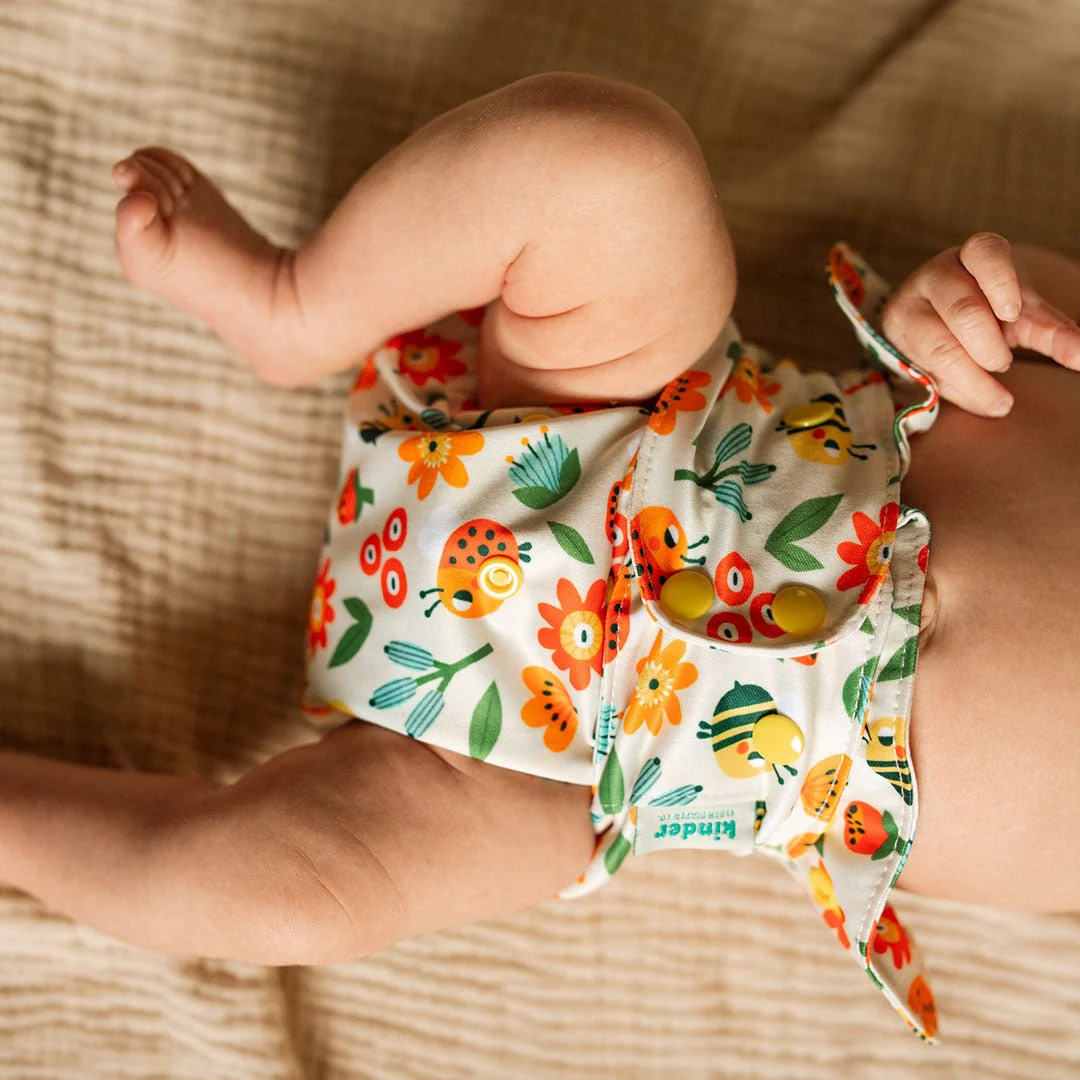 Nature: Essentials Pocket Cloth Diaper with Athletic Wicking Jersey, Grows with your Baby - Image 64