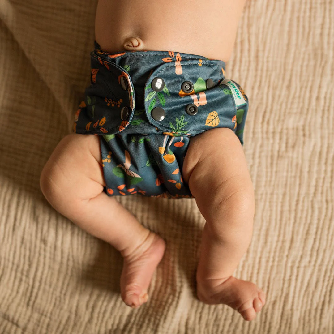 Nature: Essentials Pocket Cloth Diaper with Athletic Wicking Jersey, Grows with your Baby - Image 65