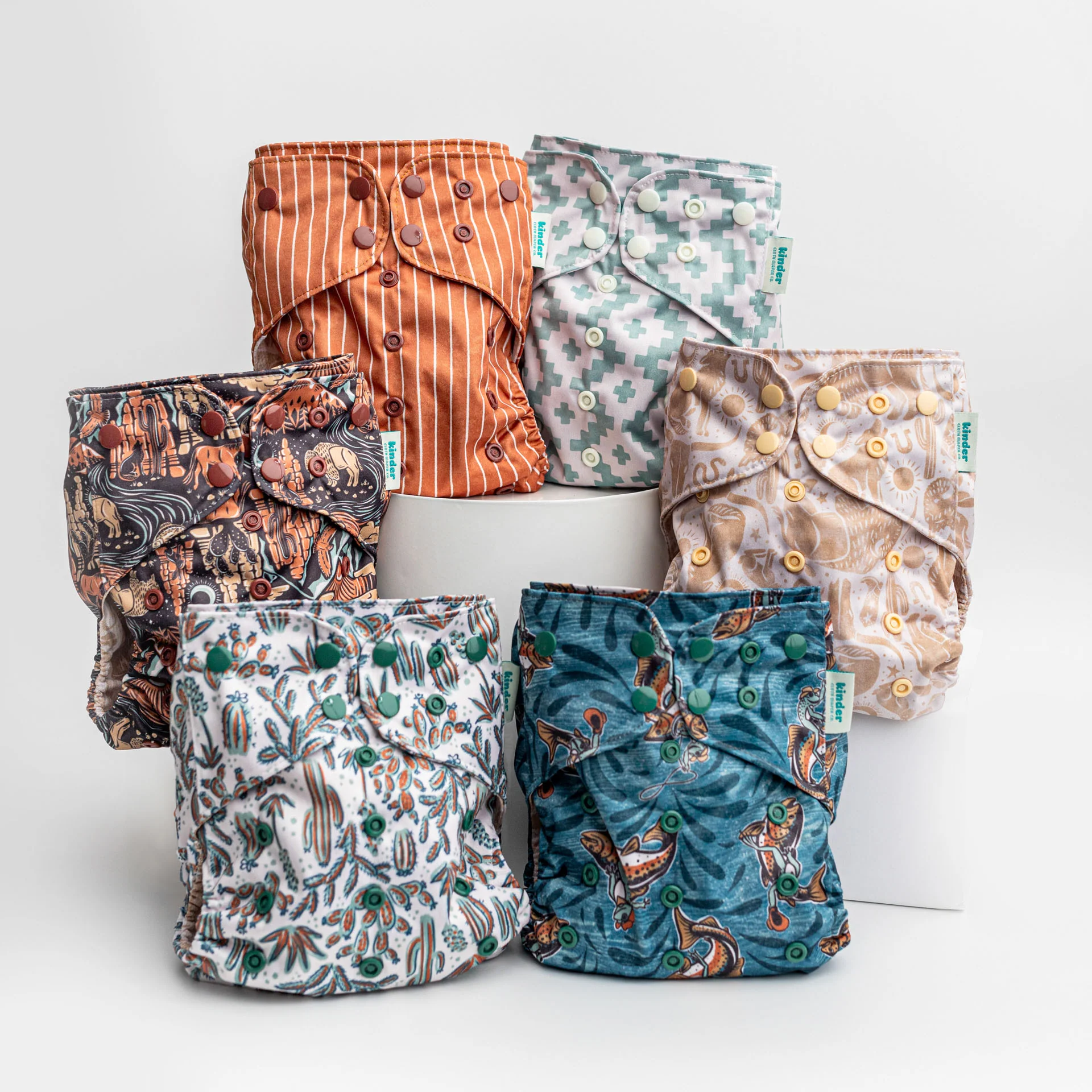 Nature: Essentials Pocket Cloth Diaper with Athletic Wicking Jersey, Grows with your Baby - Image 7