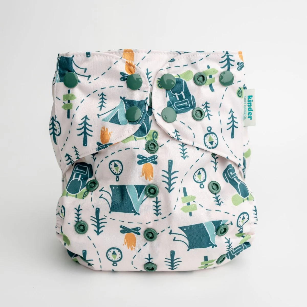 Nature: Essentials Pocket Cloth Diaper with Athletic Wicking Jersey, Grows with your Baby - Image 77