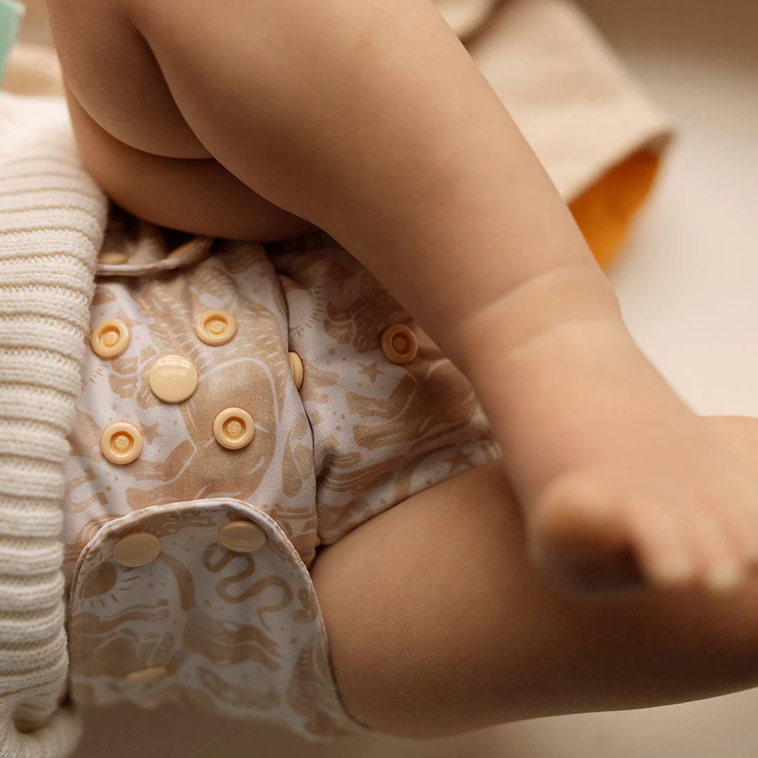 Nature: Essentials Pocket Cloth Diaper with Athletic Wicking Jersey, Grows with your Baby - Image 81