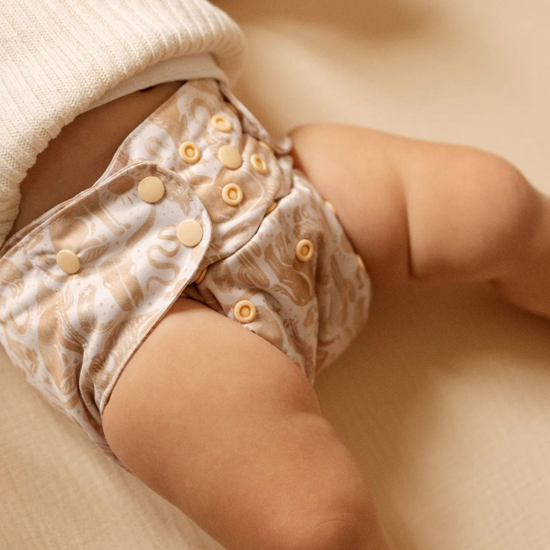 Nature: Essentials Pocket Cloth Diaper with Athletic Wicking Jersey, Grows with your Baby - Image 82