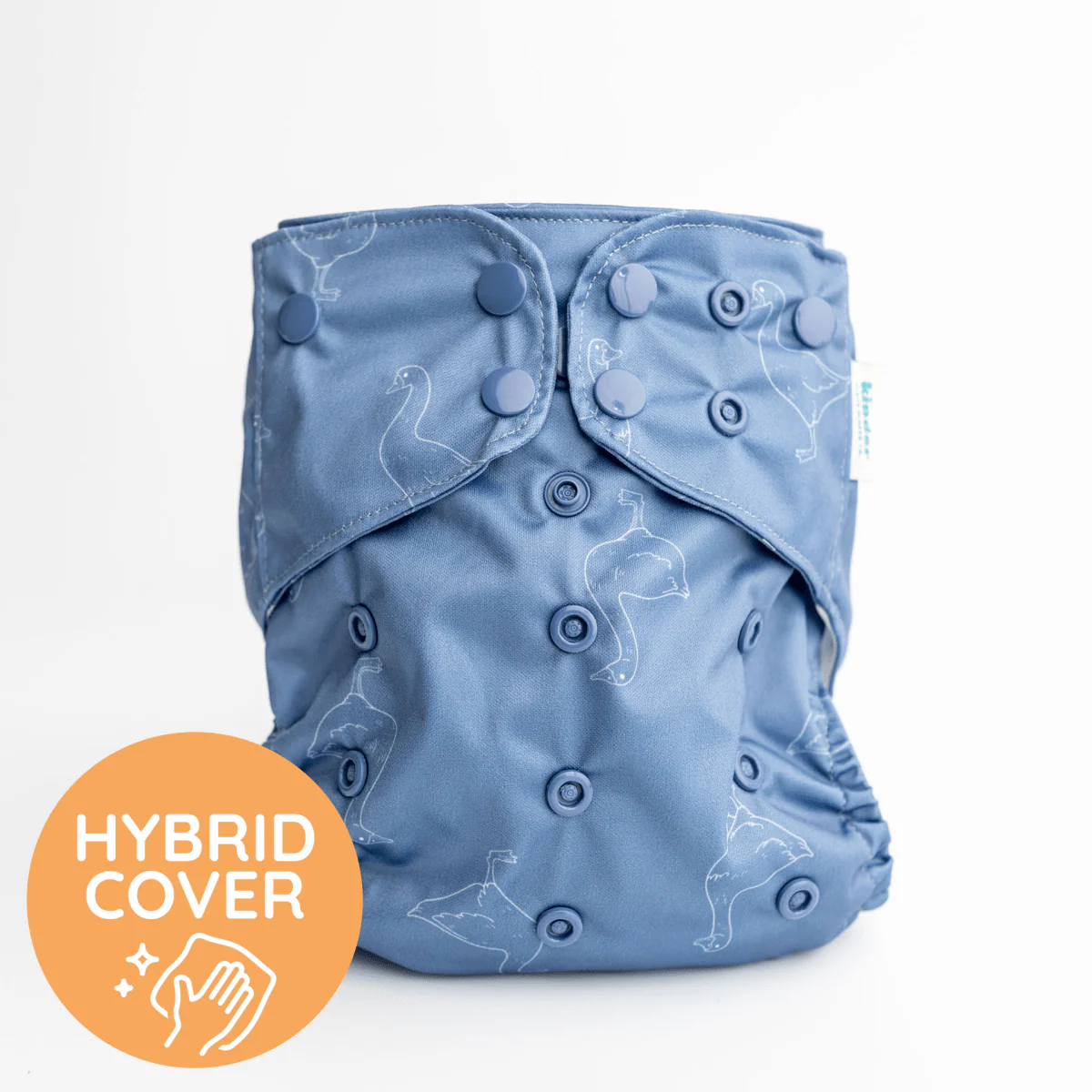 Essentials Hybrid Wipeable Diaper Cover in Prints - Image 13
