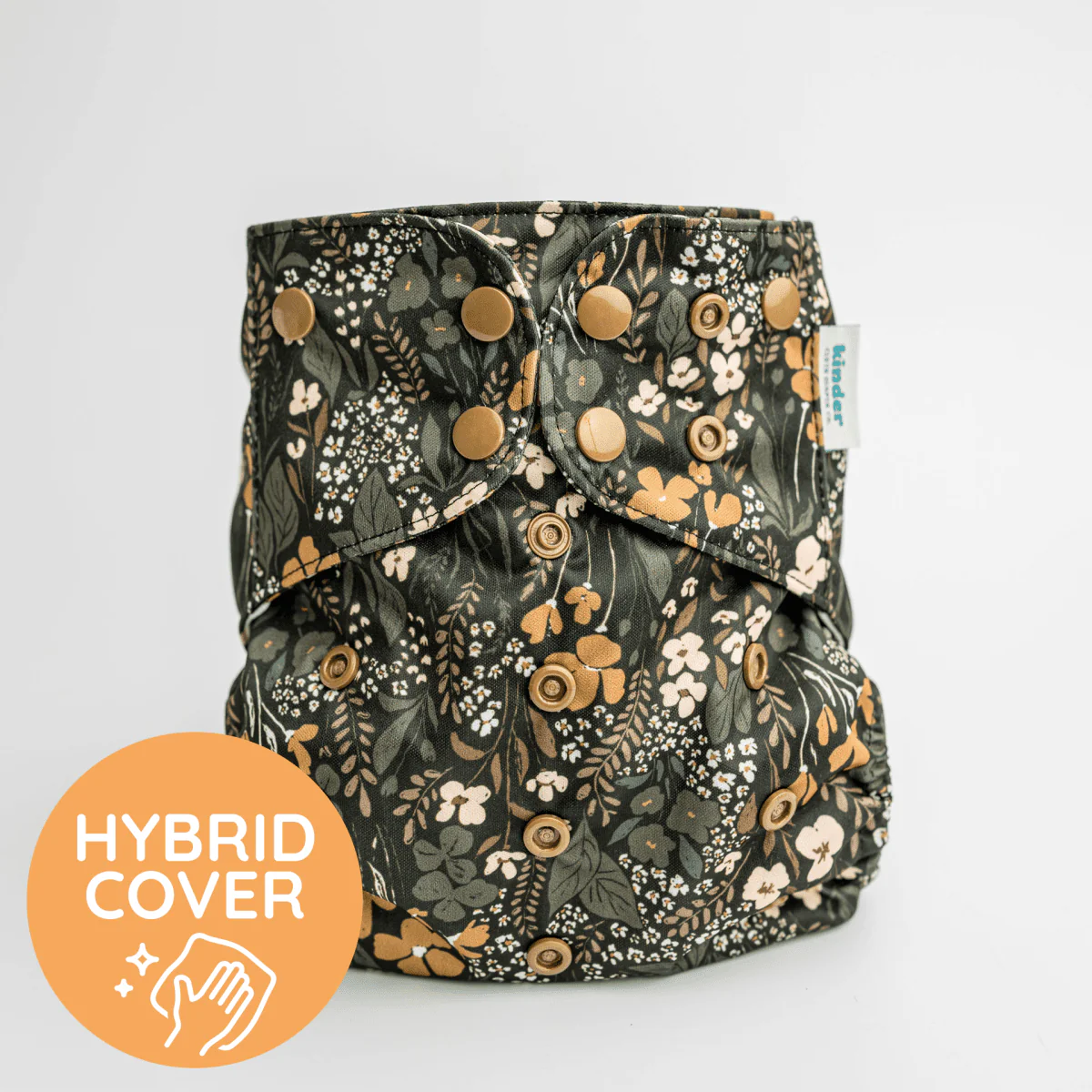 Essentials Hybrid Wipeable Diaper Cover in Prints - Image 16
