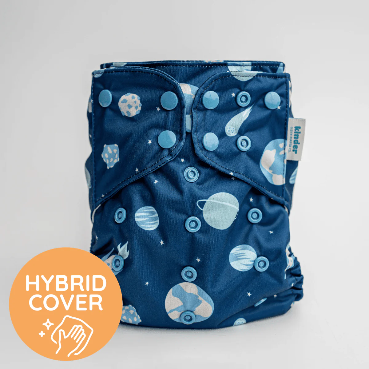Essentials Hybrid Wipeable Diaper Cover in Prints - Image 19