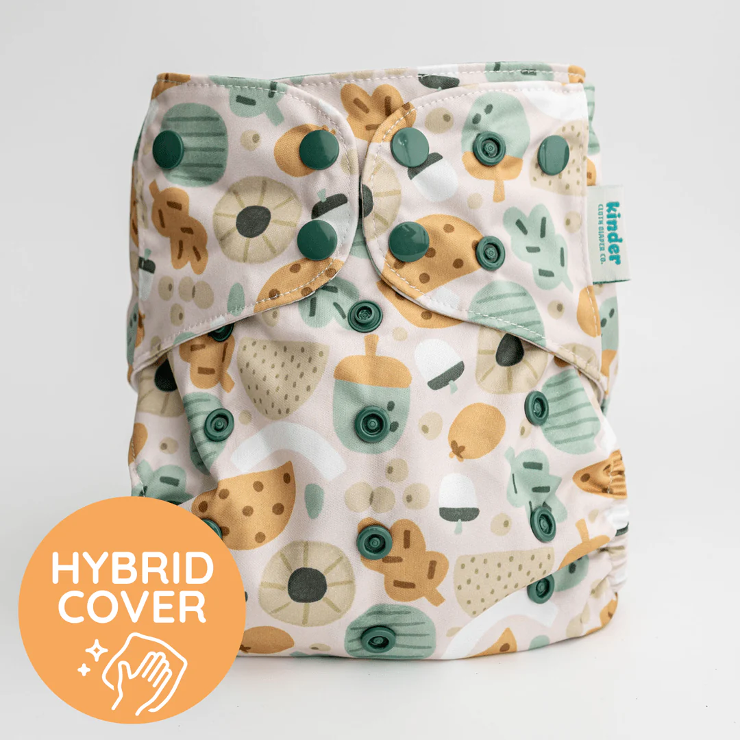 Essentials Hybrid Wipeable Diaper Cover in Prints - Image 2