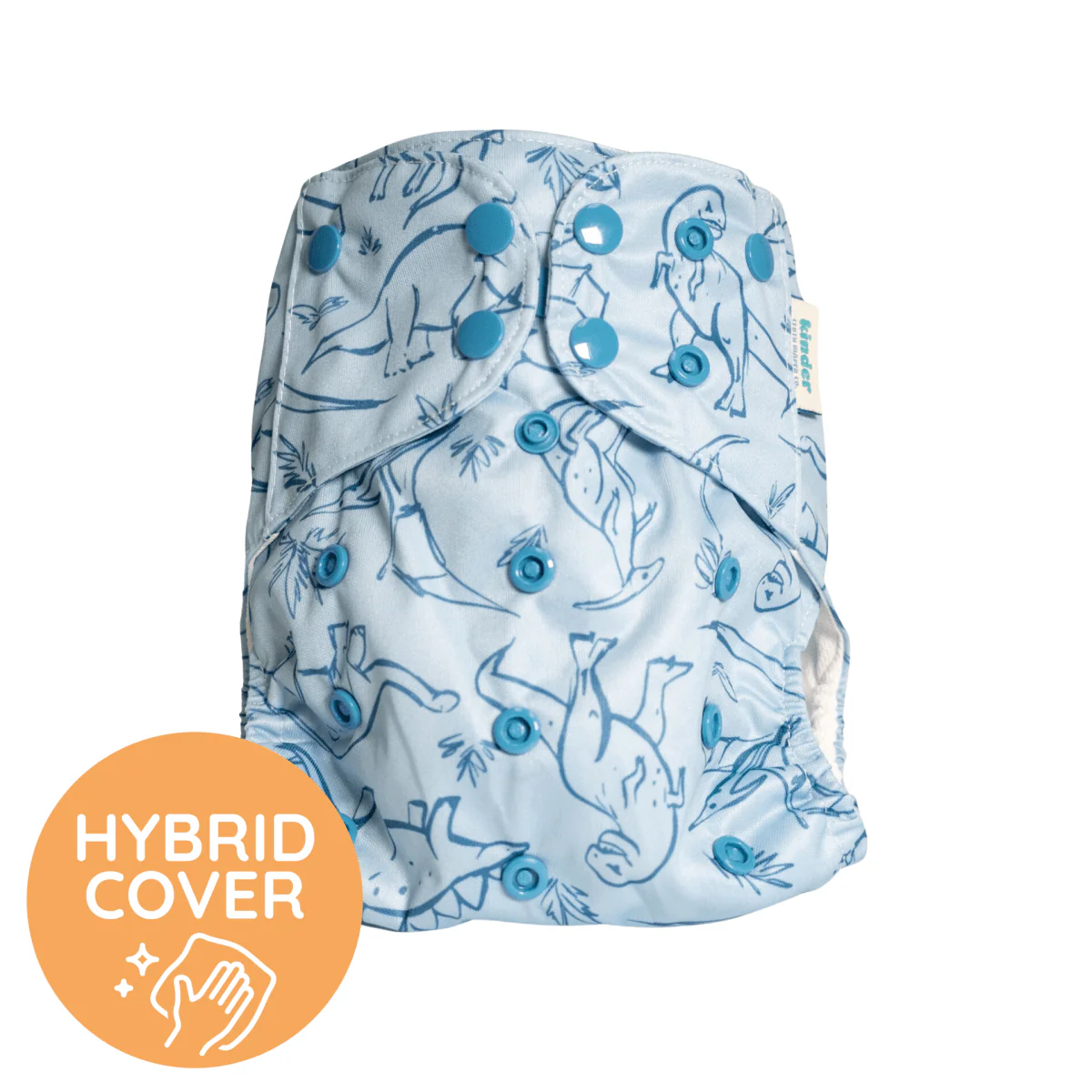 Essentials Hybrid Wipeable Diaper Cover in Prints - Image 28