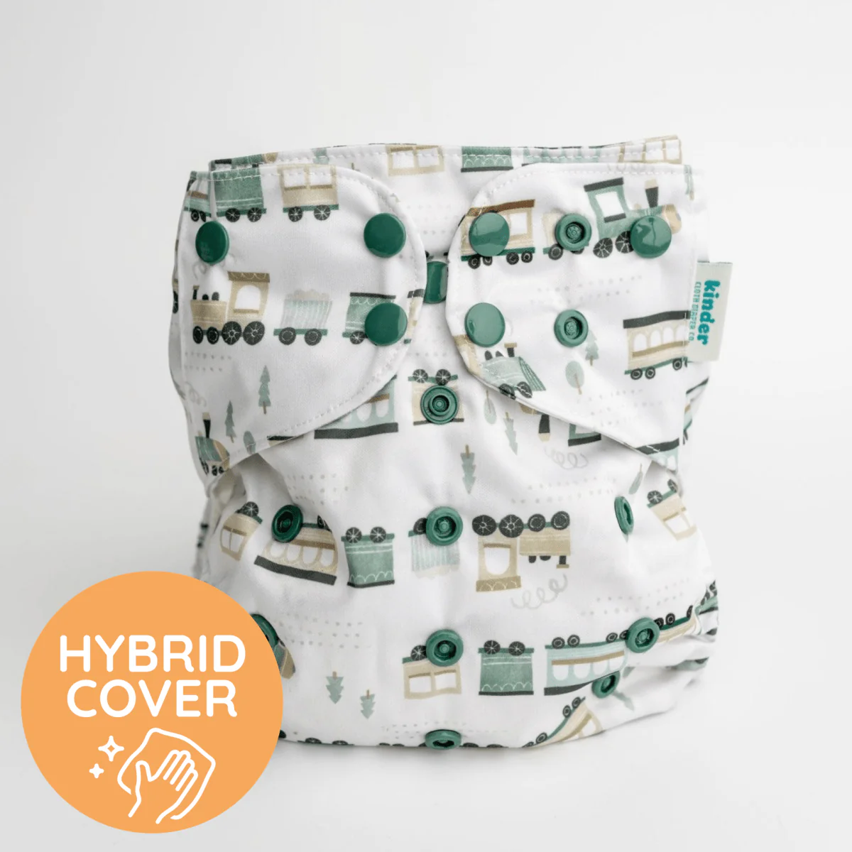 Essentials Hybrid Wipeable Diaper Cover in Prints - Image 30