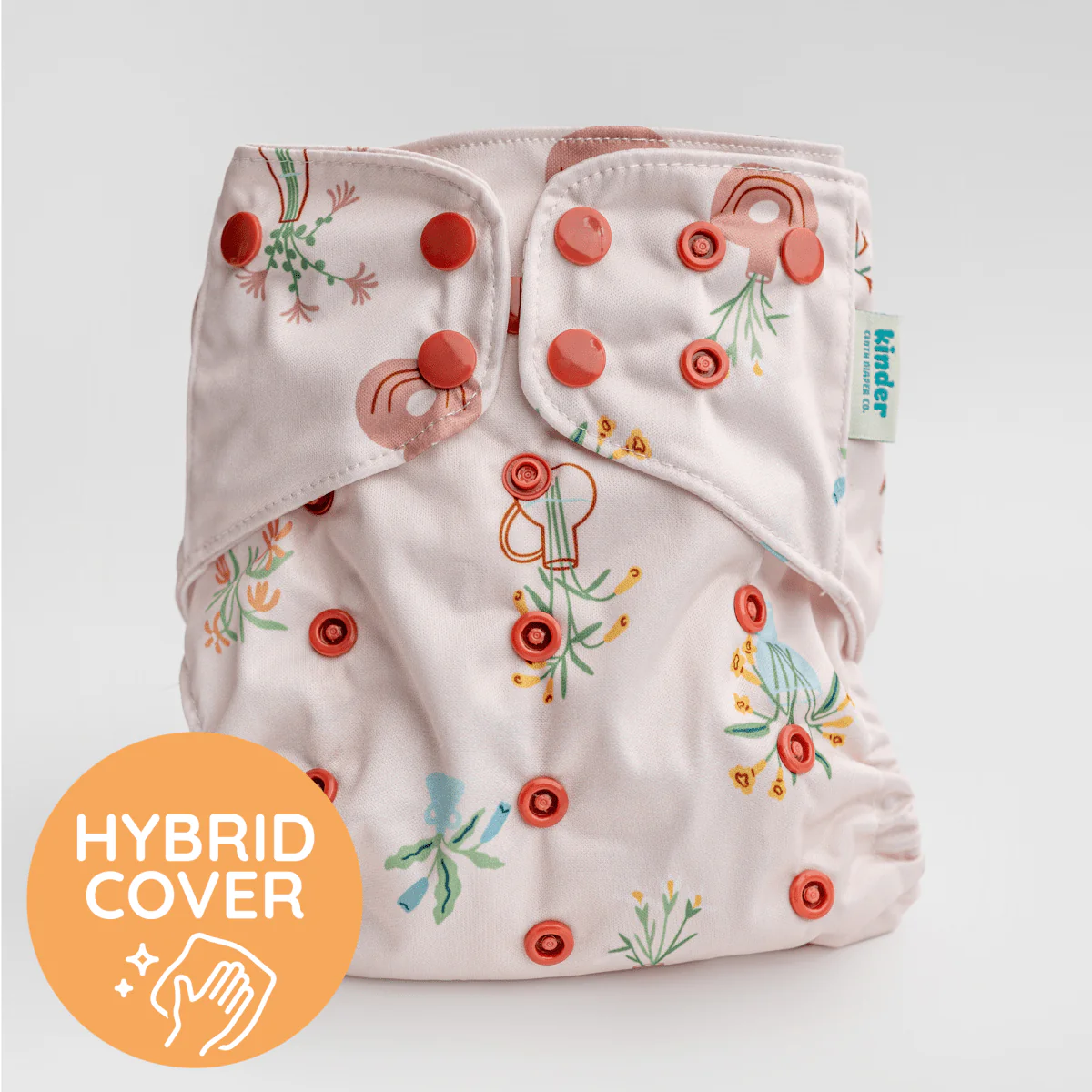 Essentials Hybrid Wipeable Diaper Cover in Prints - Image 44