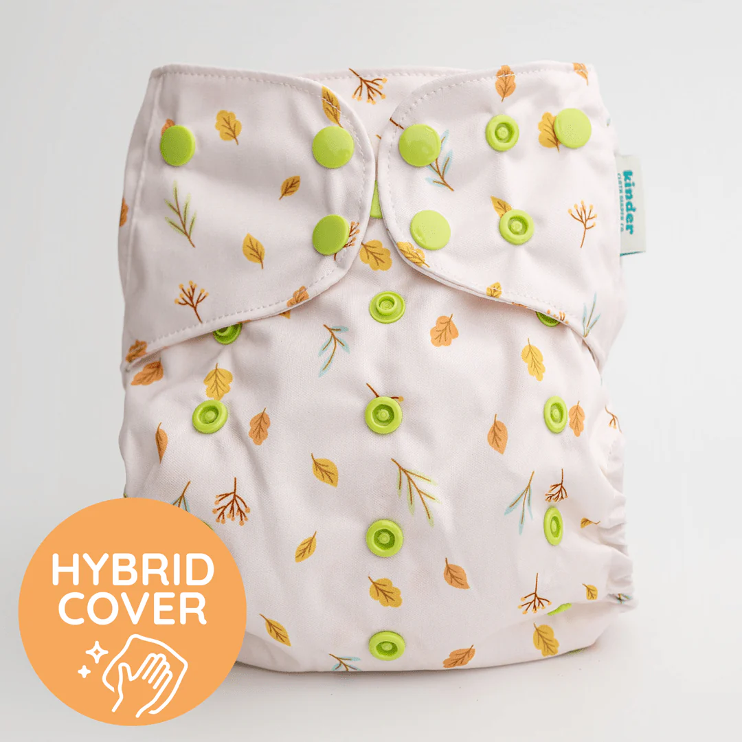 Essentials Hybrid Wipeable Diaper Cover in Prints - Image 7