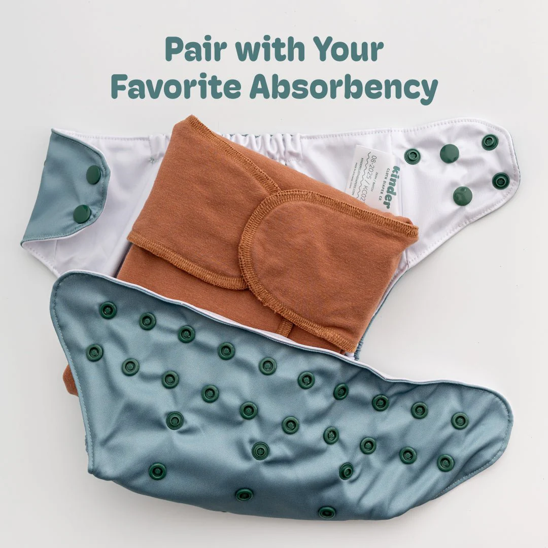 Essentials Hybrid Wipeable Diaper Cover in Prints - Image 9