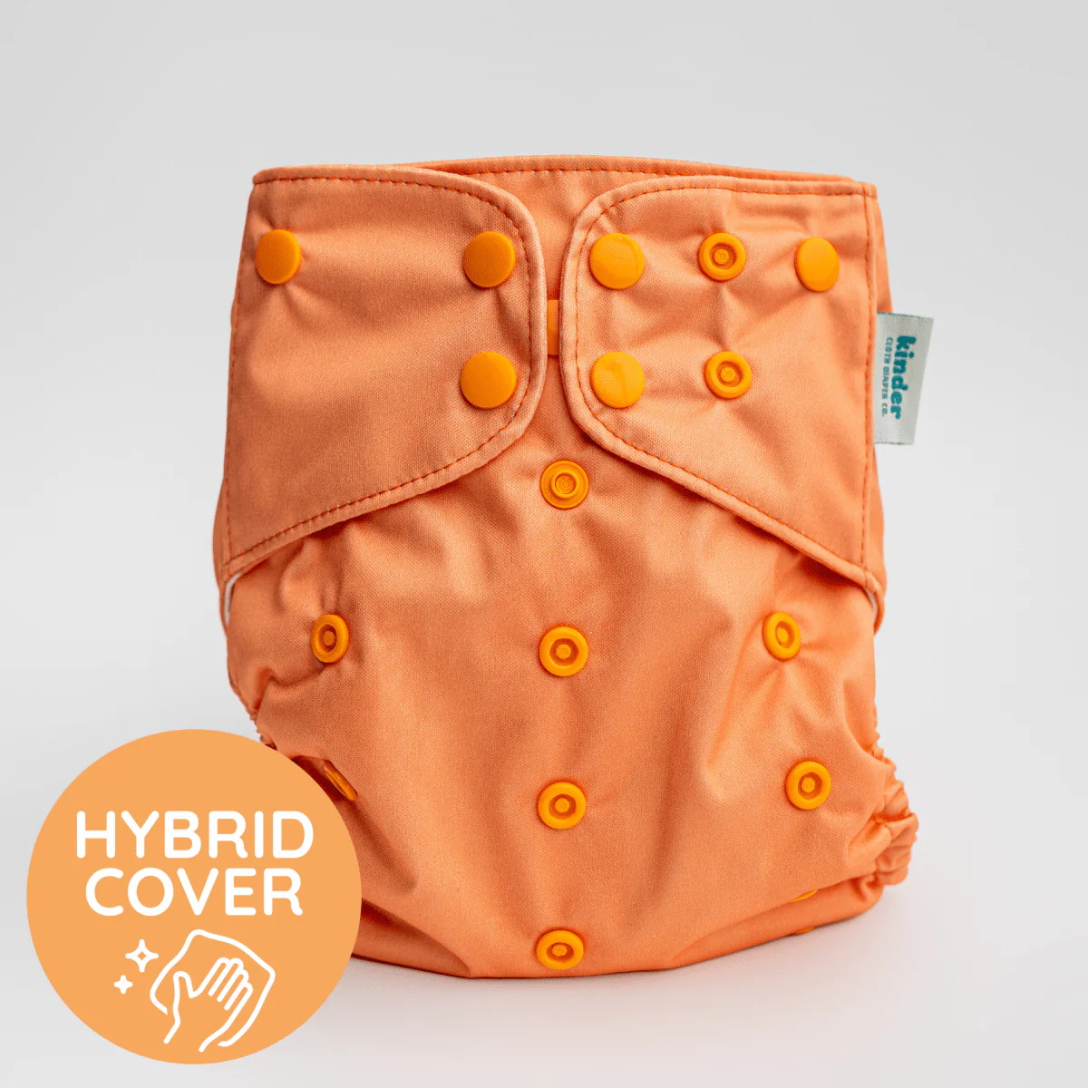Solid Color: NEW Essentials Hybrid Wipeable Diaper Cover - Image 17