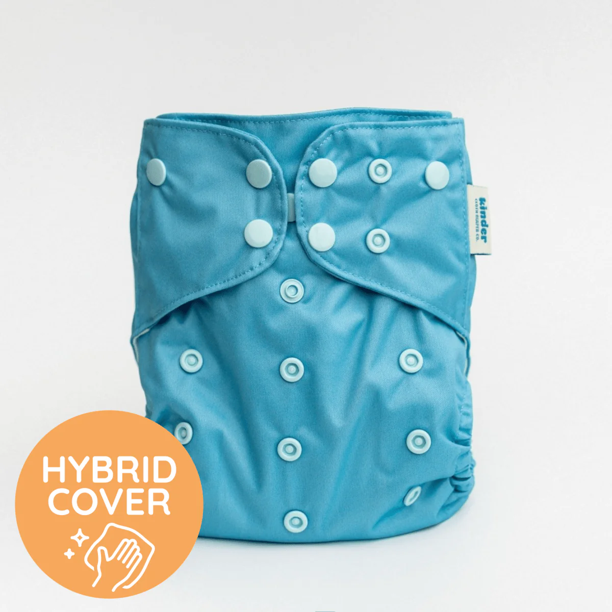 Solid Color: NEW Essentials Hybrid Wipeable Diaper Cover - Image 23