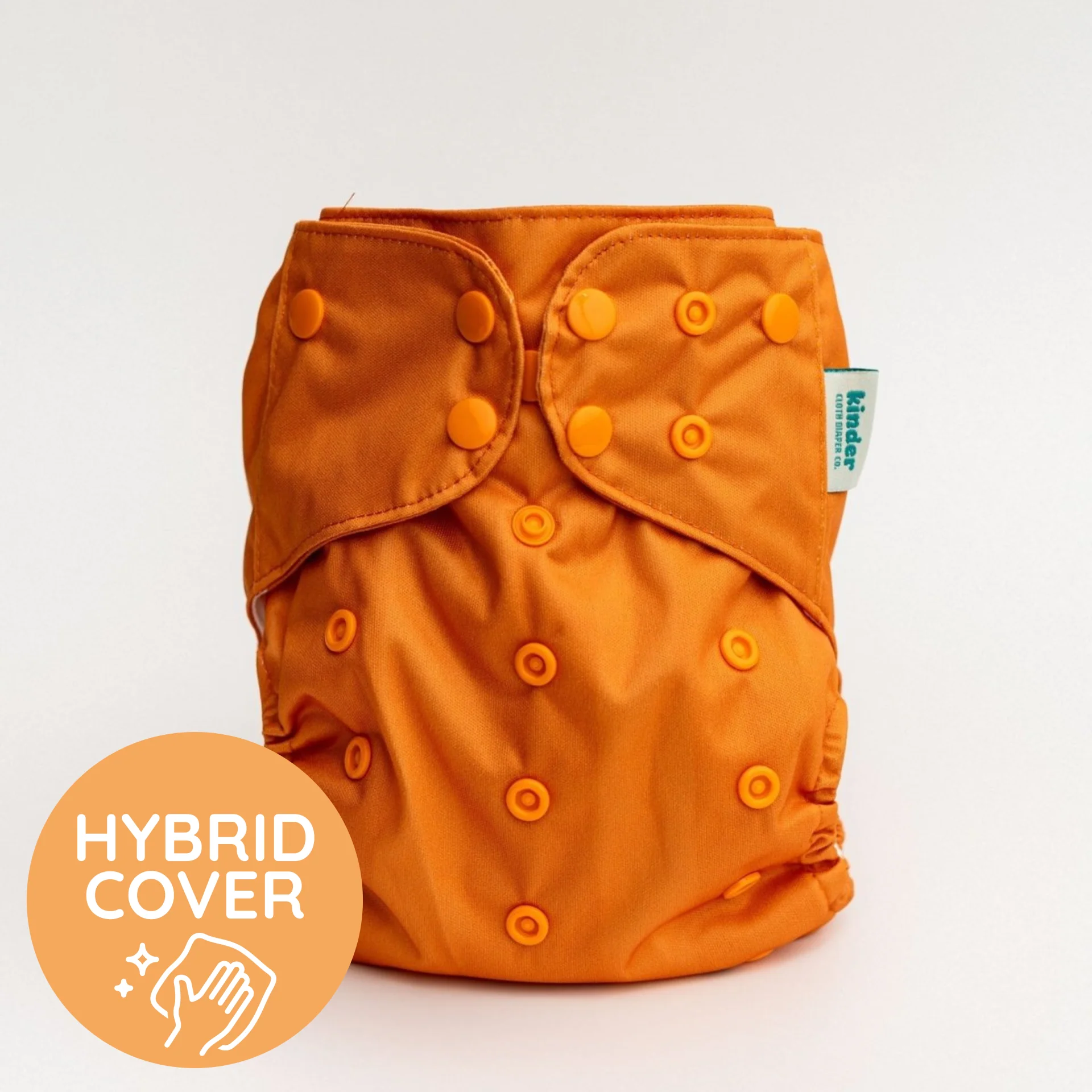 Solid Color: NEW Essentials Hybrid Wipeable Diaper Cover - Image 24