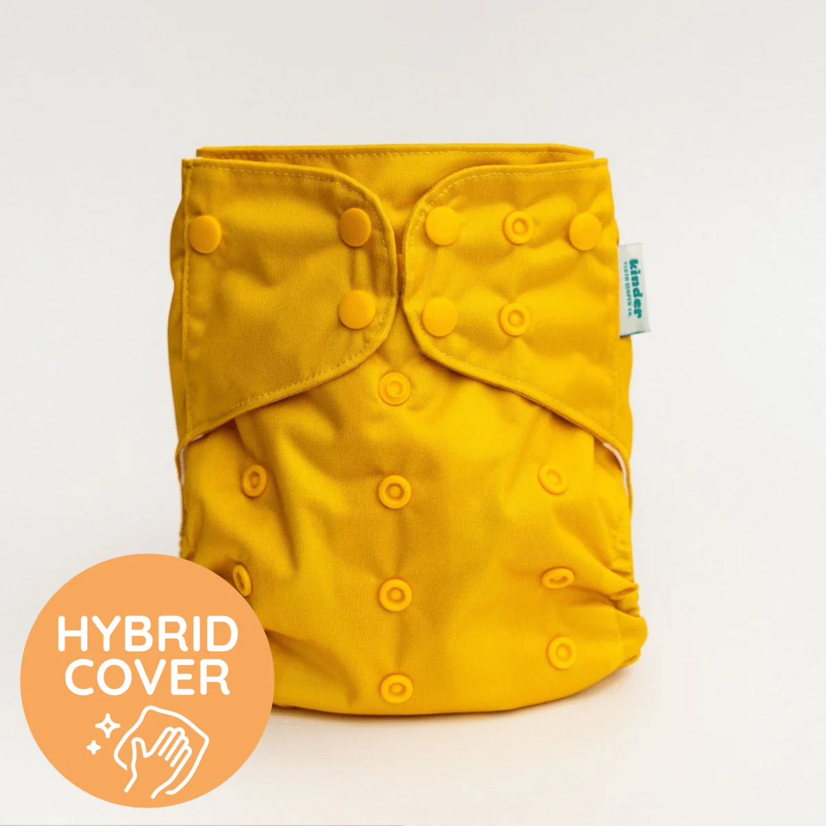 Solid Color: NEW Essentials Hybrid Wipeable Diaper Cover - Image 25