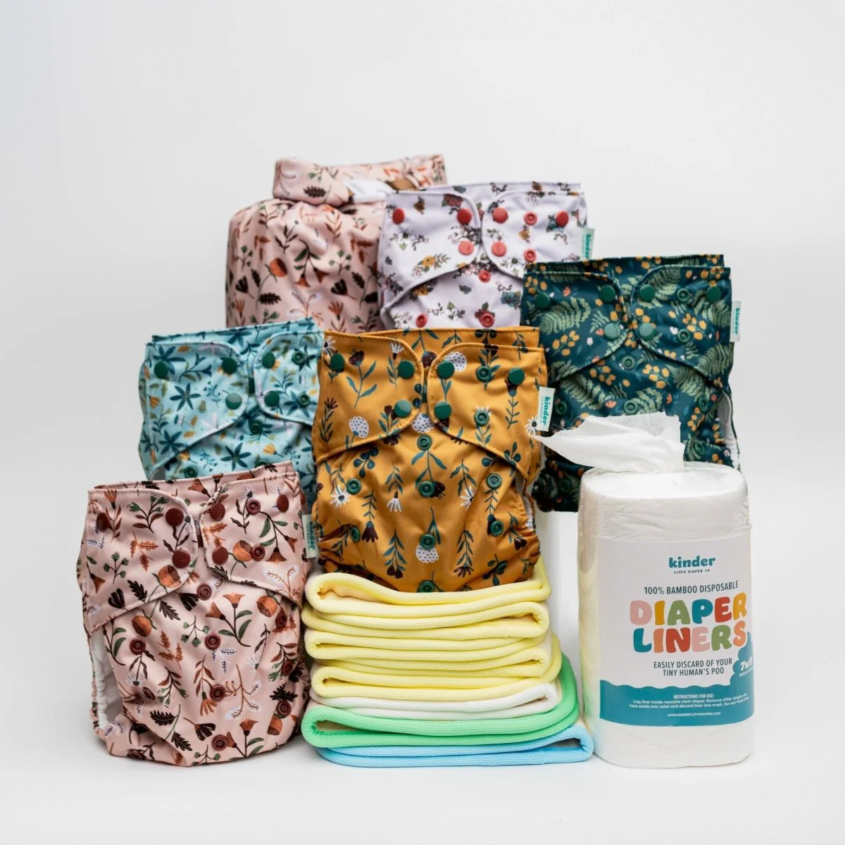 New Parent Starter Bundles: Pocket Cloth Diapers with Athletic Wicking Jersey and More - Image 31