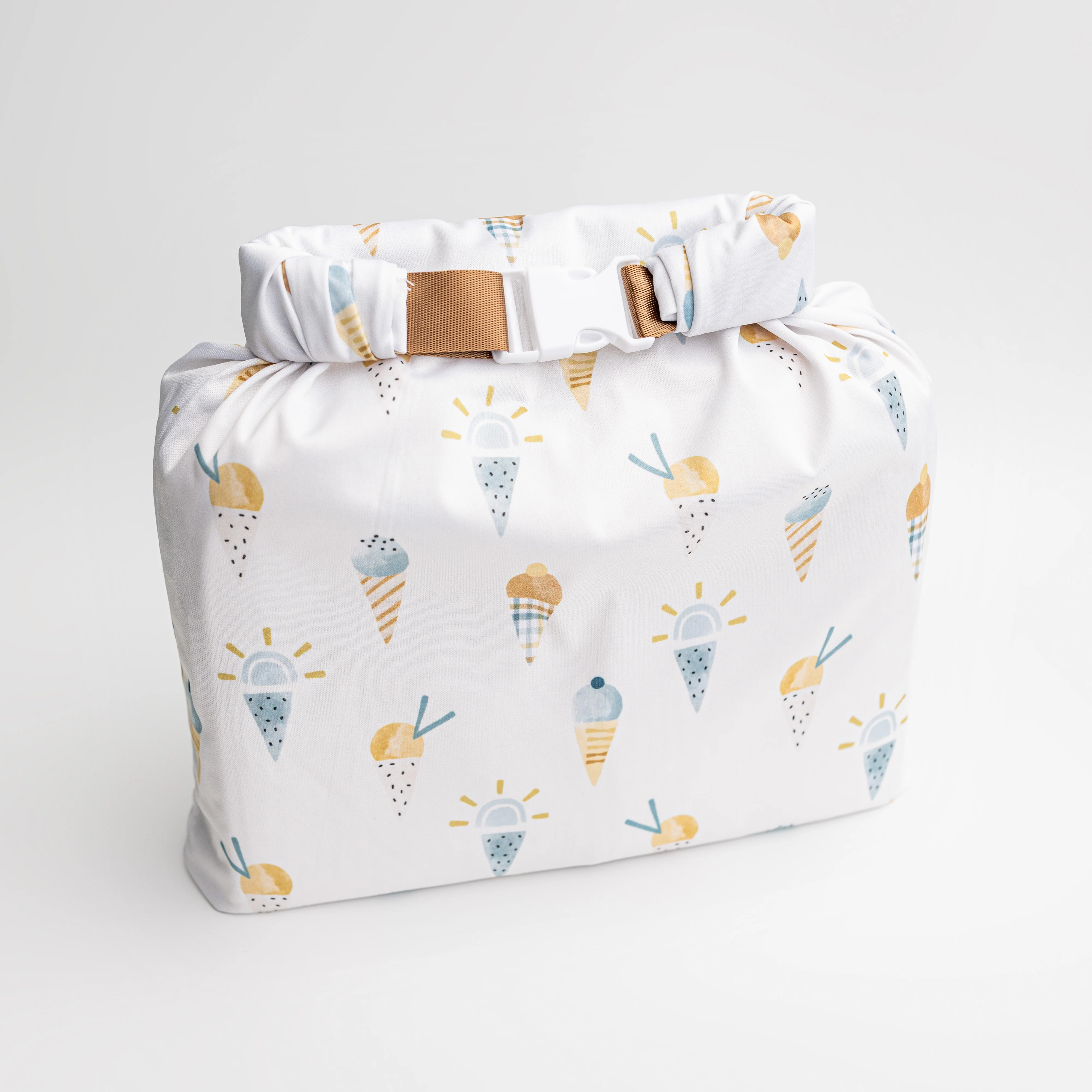 Roll Top Space Saver Water Resistant Small Wet Bag Travel Storage Bag - Image 25