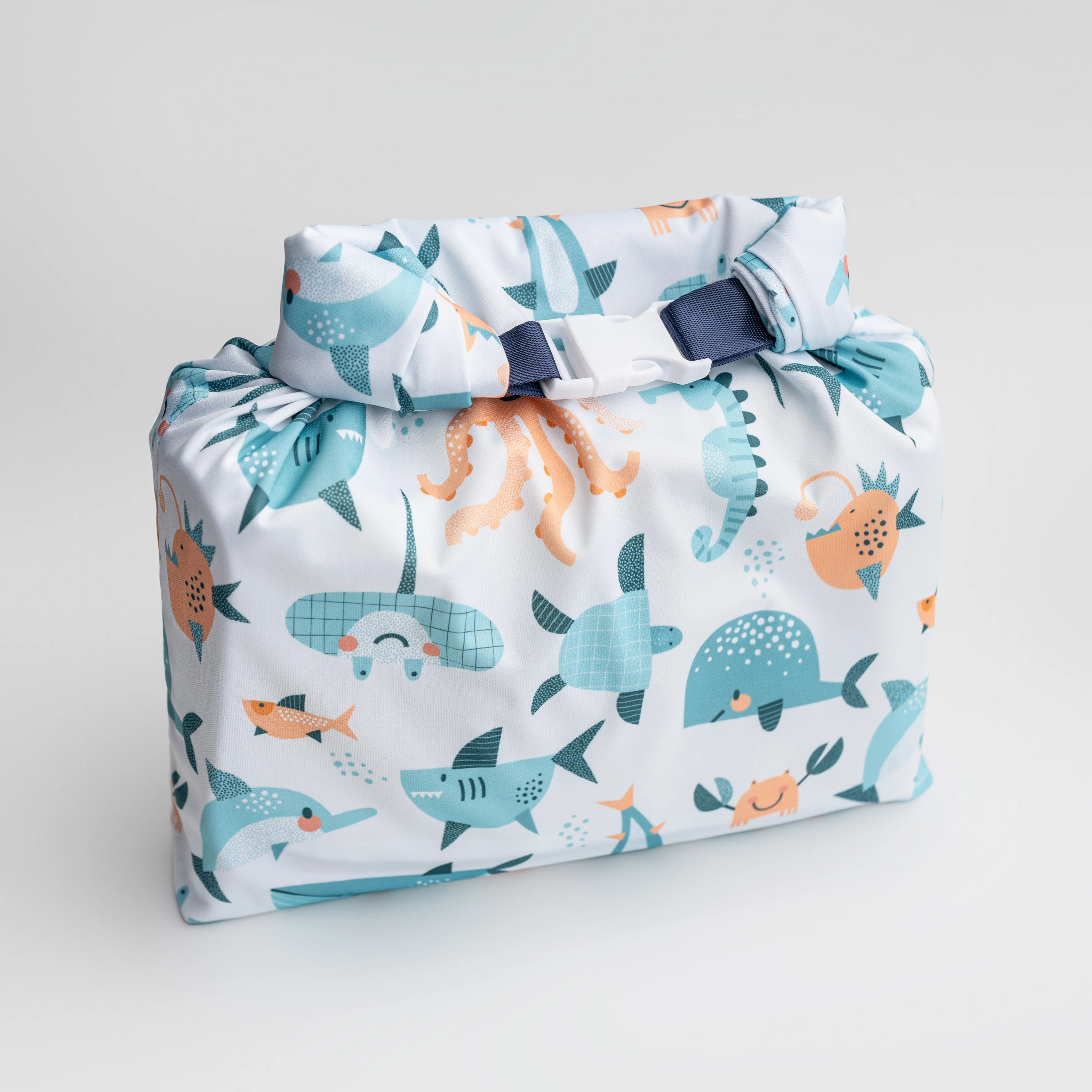 Roll Top Space Saver Water Resistant Small Wet Bag Travel Storage Bag - Image 31